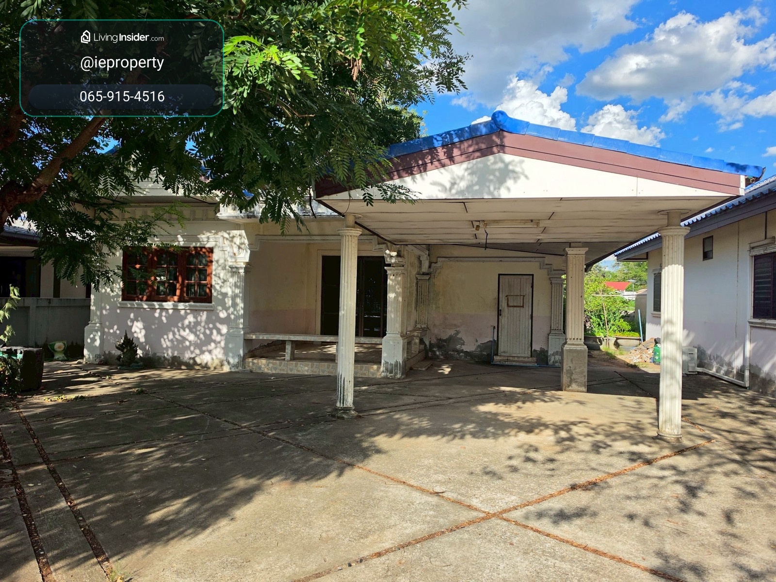 *For rent* Whole detached house 4500/month, 2 bedrooms, 1 bathroom, 1 kitchen, 1 hall, 2 air conditioners. – รูปที่ 2