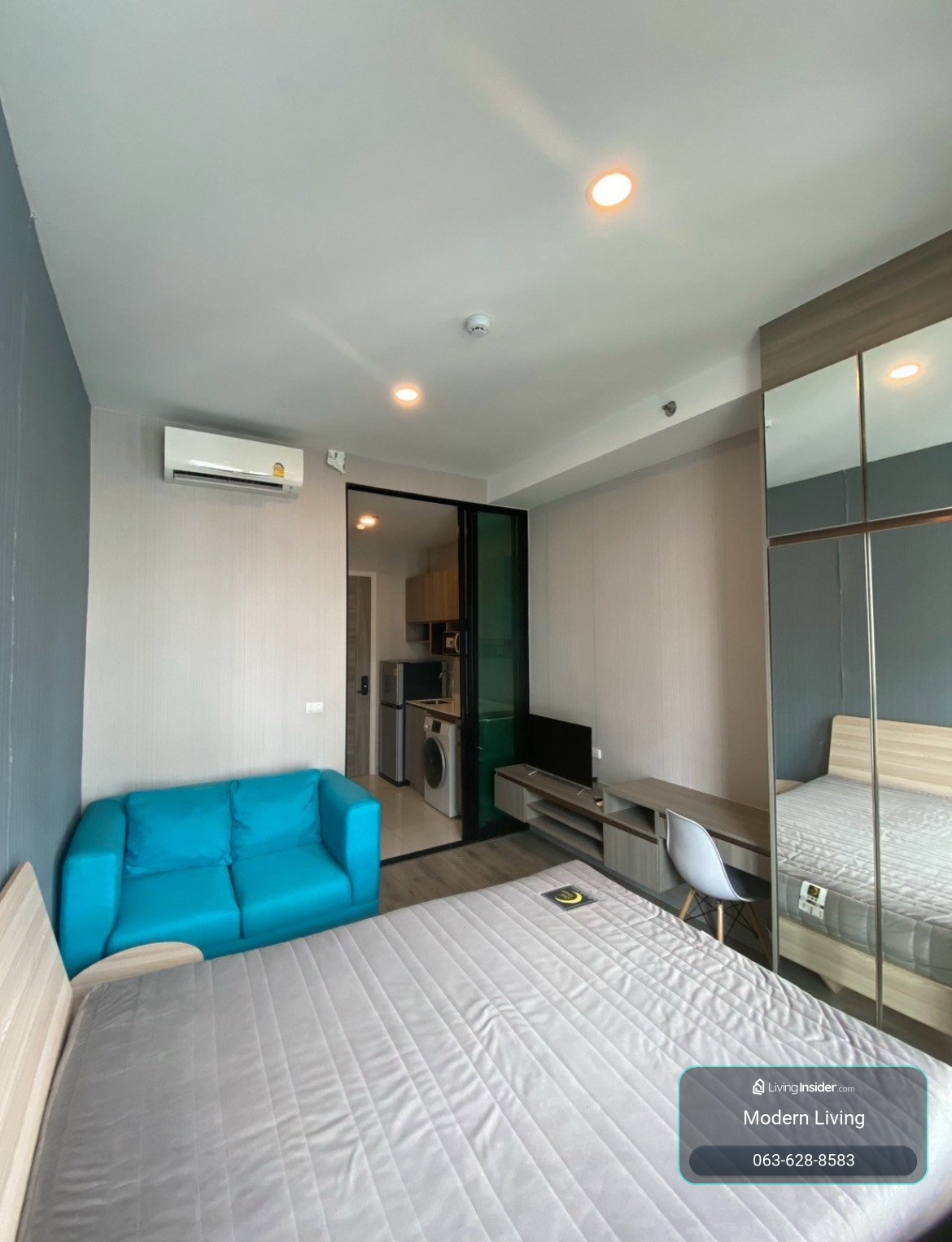 ให้เช่า KnightsBridge Collage รามคำแหง เฟอร์ครบ🚝100 m. MRT หัวหมาก💥ราคาดี – รูปที่ 4