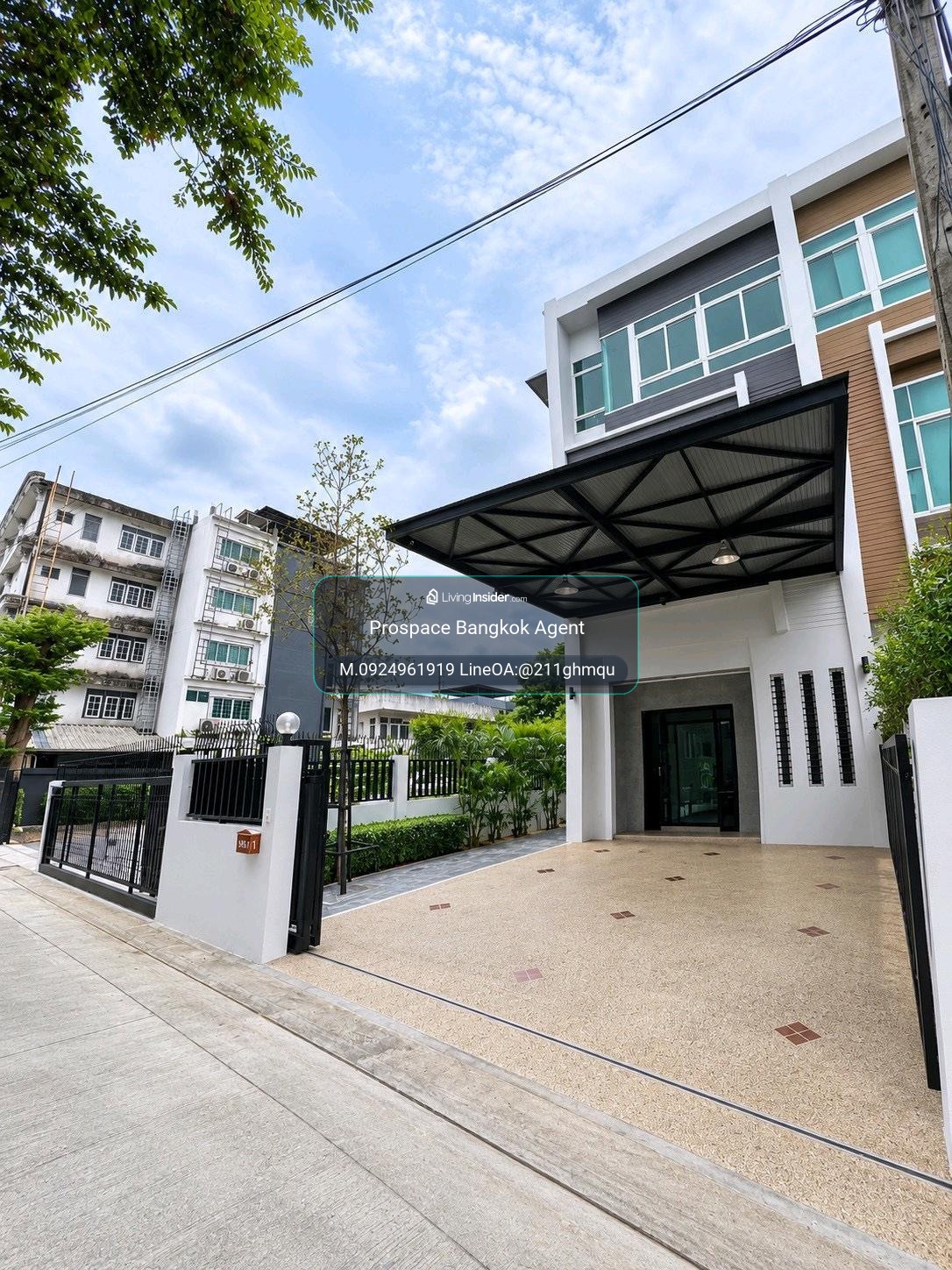 Home Office 4 Storey with private 20 cars parking, Town in Town – รูปที่ 2