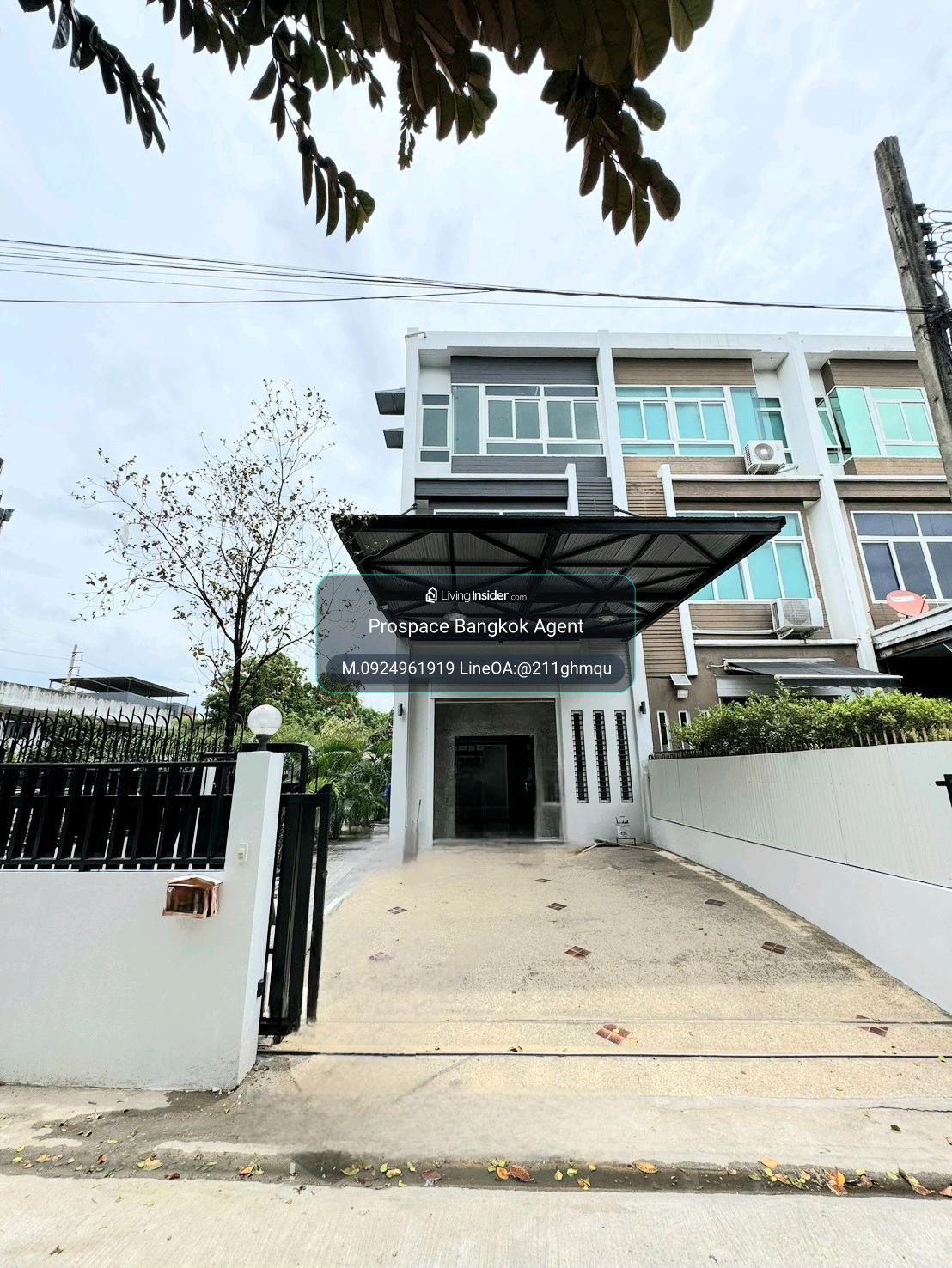 Home Office 4 Storey with private 20 cars parking, Town in Town – รูปที่ 3