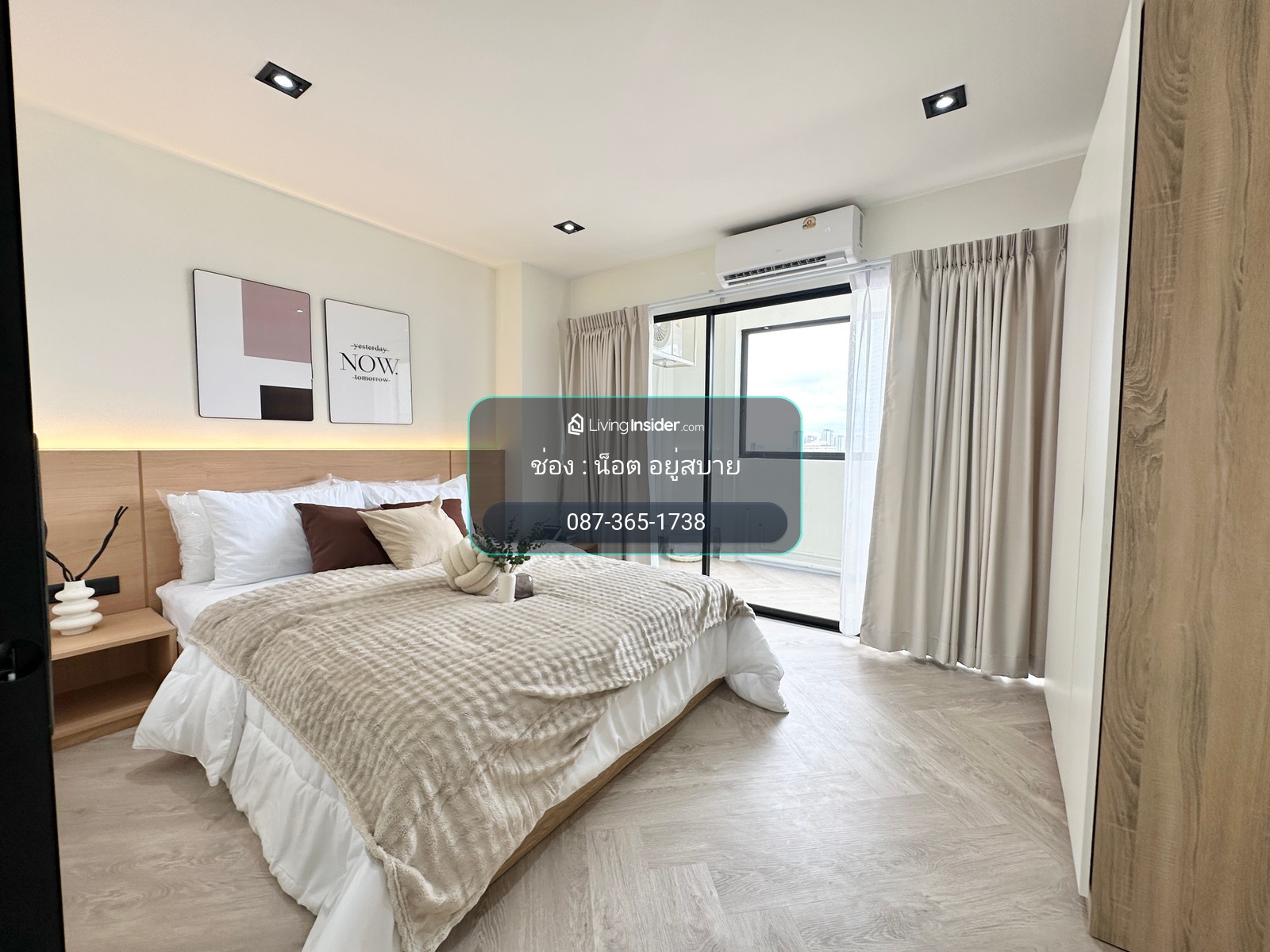 น็อต อยู่สบาย พร้อมดูแล / ห้องมุม มีหน้าต่าง วิวสระ /  คอนโด Renovate ใหม่สวยๆได้ไปตามภาพ / ขายคอนโด Srivara Mansion : ศรีวรา แมนชั่น 1 ใกล้ MRT ศูนย์วัฒนธรรม 600m – รูปที่ 3