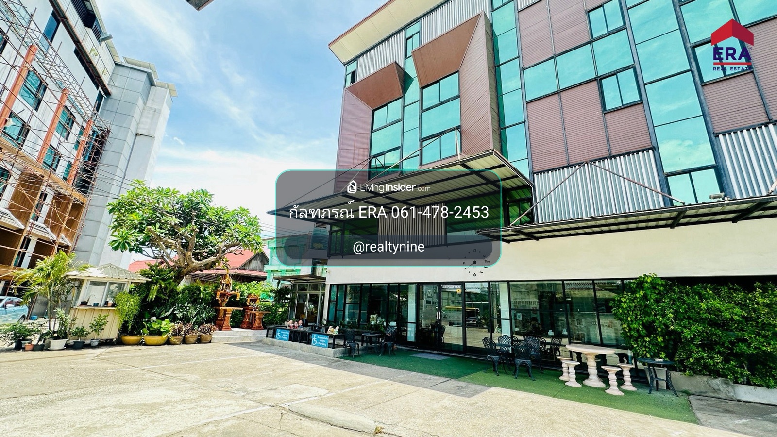 Hotel for sale in the center of Phitsanulok Ready to continue operating and receive income immediately. Area 327.70 square meters, usable area over 1 thousand square meters, Phra Ong Khao Road, Soi 4, Nai Mueang Subdistrict, Mueang District, Phitsanulok P – รูปที่ 3