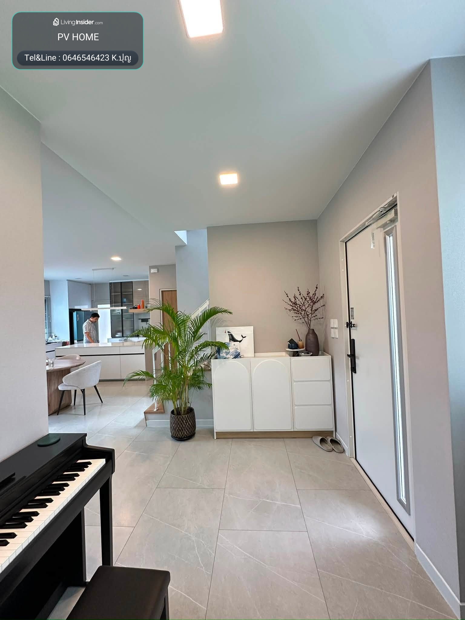 ให้เช่า บ้านเดี่ยวหรู โครงการใหม่ 𝗠𝗔𝗡𝗧𝗔𝗡𝗔  ปิ่นเกล้า-สาย3  สไตล์ Modern Luxury อยู่เองไม่เคยปล่อยเช่า  – รูปที่ 4