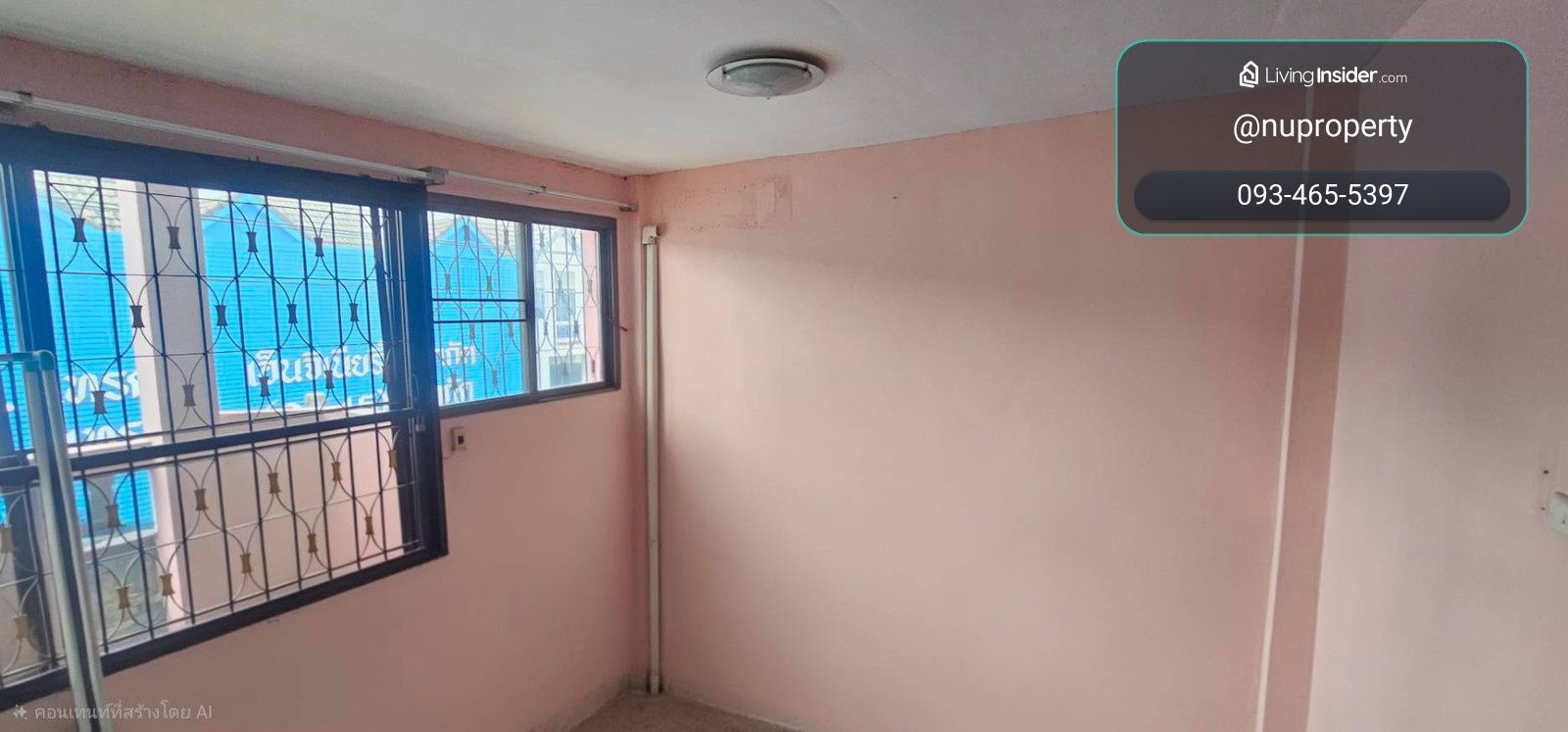 S2995 ขายทาวน์โฮม 3 ชั้น บ้านนวลจันทร์ วิลล่า ใกล้รถไฟฟ้าเดินทางสะดวก – รูปที่ 4
