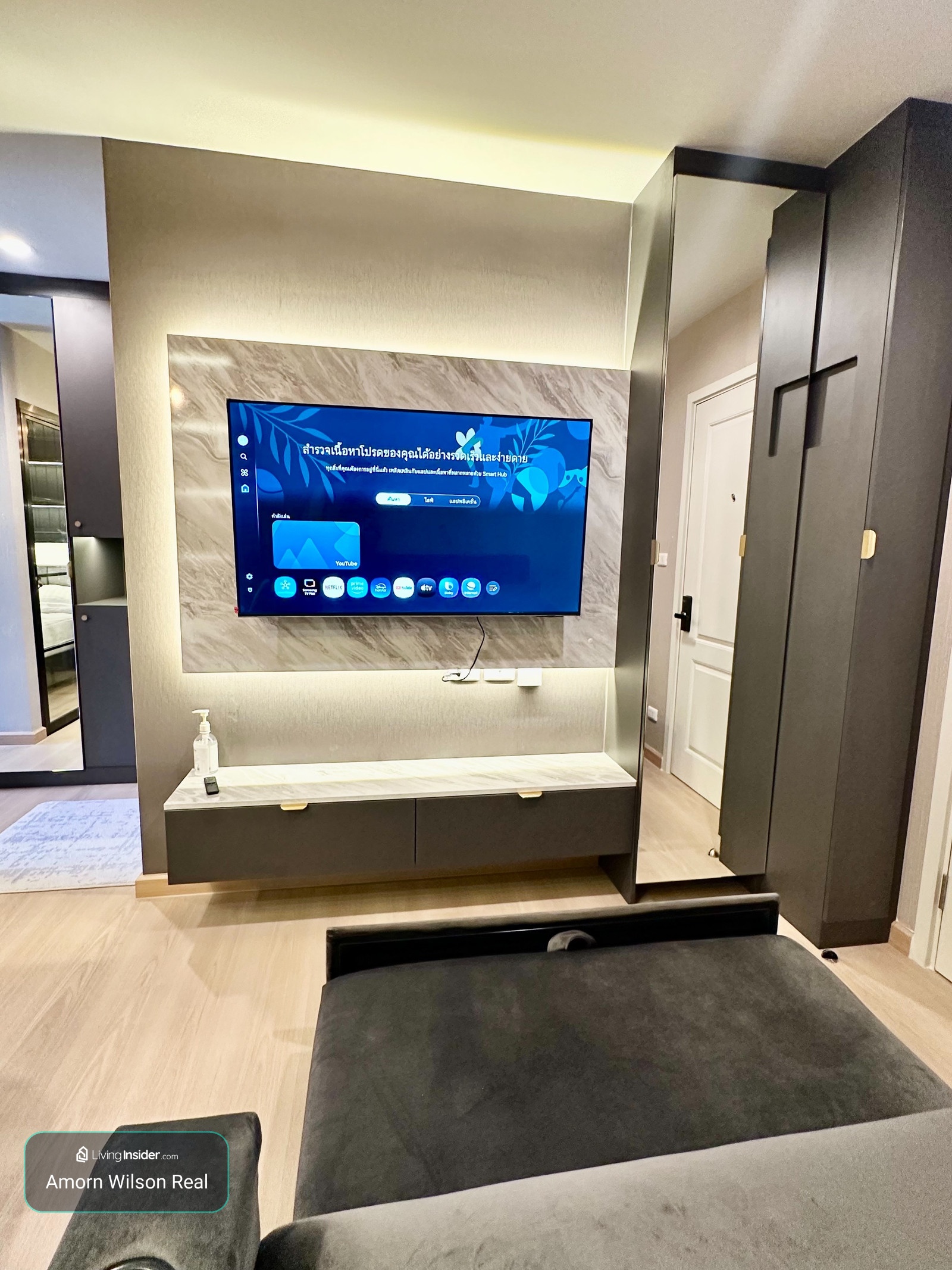 🏙️ For rent 𝗧𝗘𝗥𝗥𝗔 𝗥𝗘𝗦𝗜𝗗𝗘𝗡𝗖𝗘 | Next to Thammasat University, Rangsit | 30 sq m. | New room, Fully Furnished ✨ | Built-in washer-dryer – รูปที่ 4