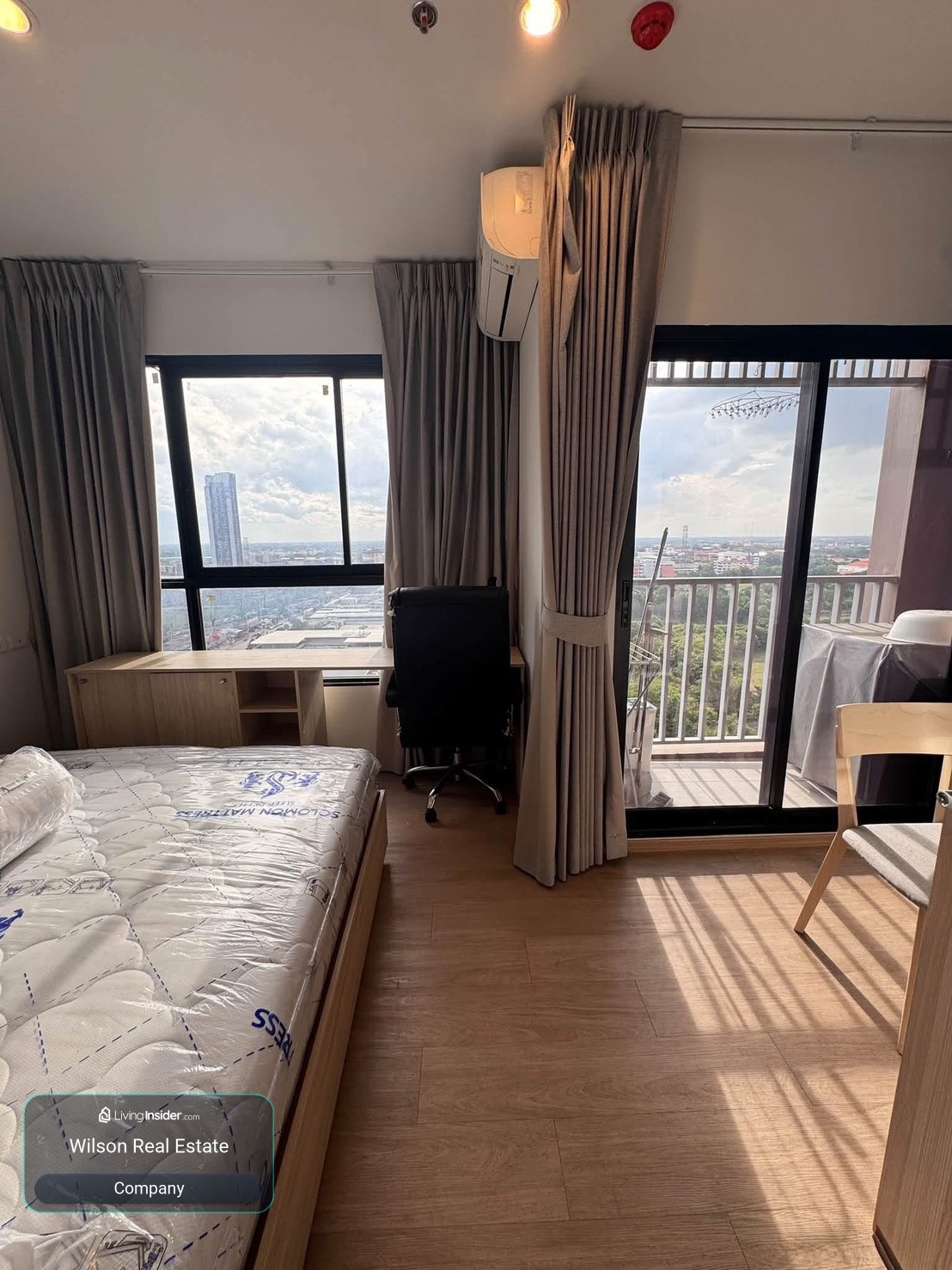 🏙️ ให้เช่า 𝗖𝗢𝗠𝗠𝗢𝗡 𝗧𝗨 | ชั้น 17 | 32 ตร.ม. | 1 ห้องนอน | คอนโดติด ม.ธรรมศาสตร์ รังสิต 🎓 | เฟอร์นิเจอร์และเครื่องใช้ไฟฟ้าครบ – รูปที่ 2