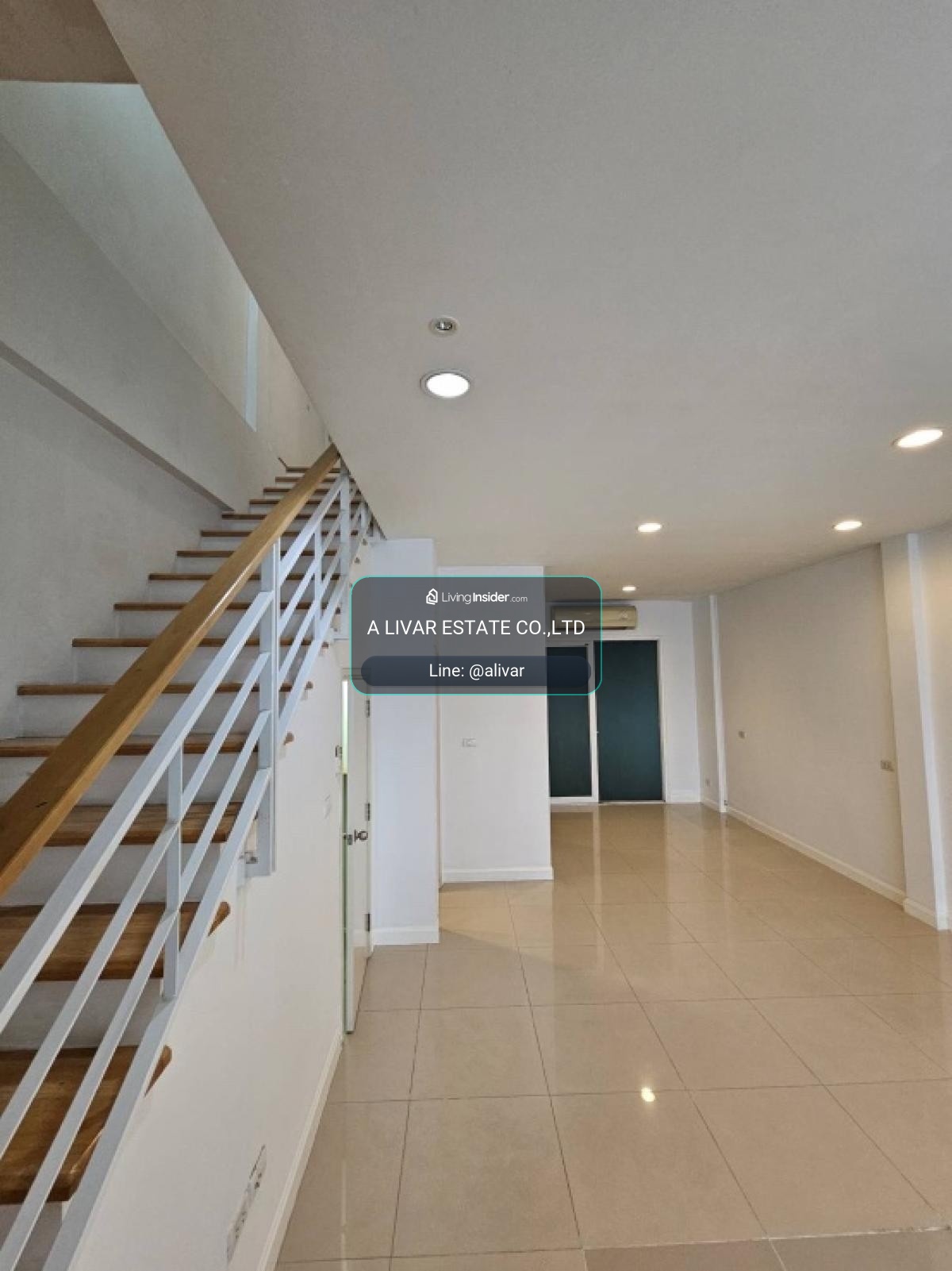 RH080626 Townhome for rent, 3 floors, 3 bedrooms, next to the road along the Ramindra-At Narong Expressway. Near the expressway entrance and exit point – รูปที่ 2