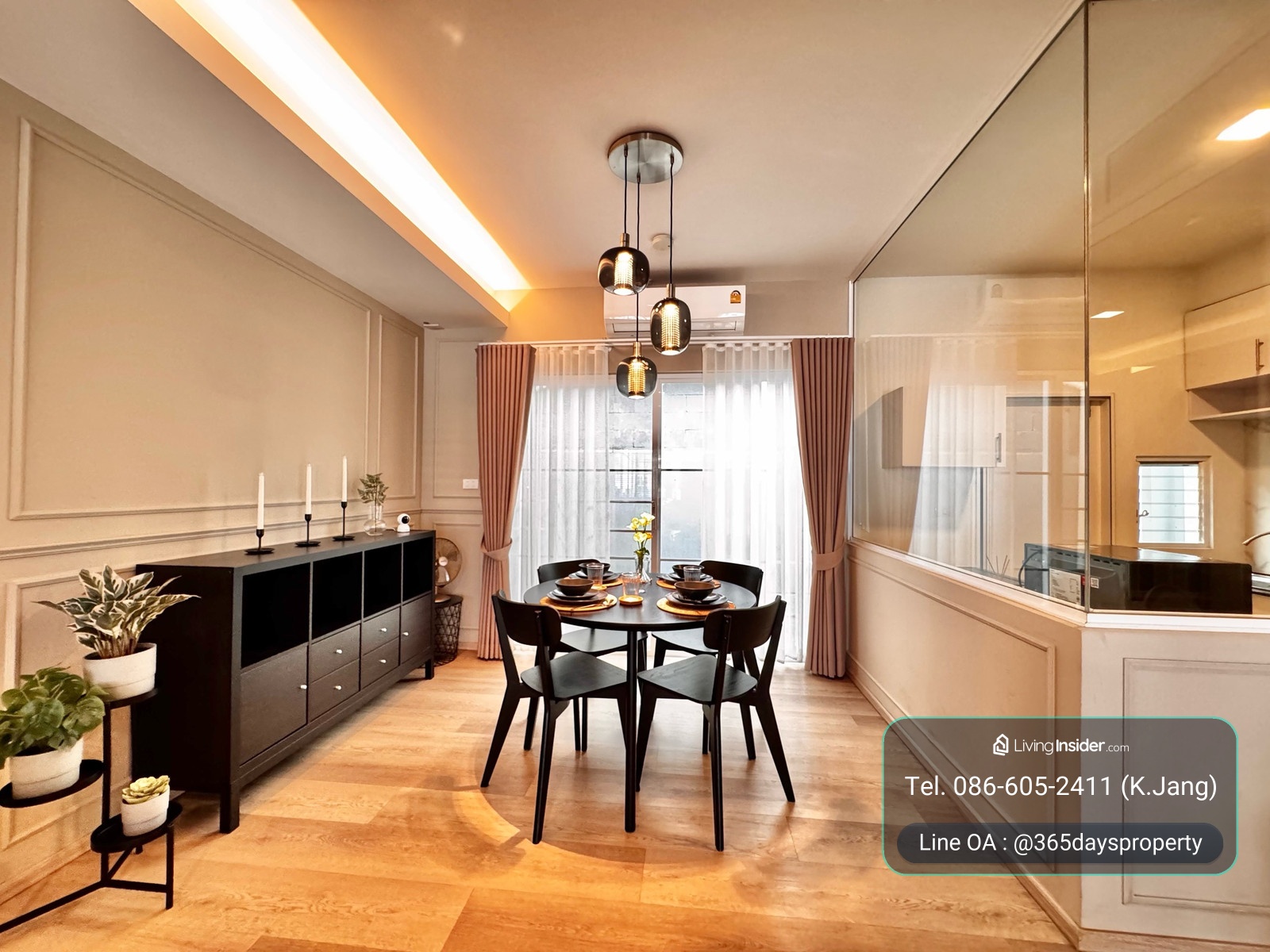 💥ForRent💥3Bed • Indy Bangna-Ramkhamhang2 🏡 Near Mega Bangna , Dulwich ‼️  Beautifully decorated 🌟 Ready to move in ‼️ Fully Furnished ✨ – รูปที่ 4