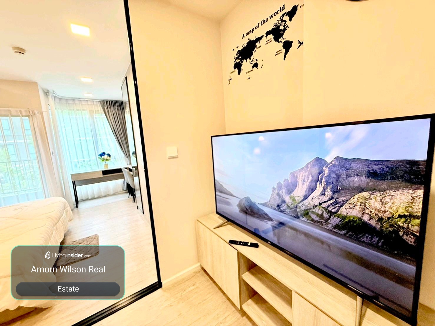 🌊 For rent 𝗞𝗔𝗩𝗘 𝗔𝗩𝗔 | Pool view 🌊 | 28 sq m. | Building E, 3rd floor | Ready to move in – รูปที่ 4