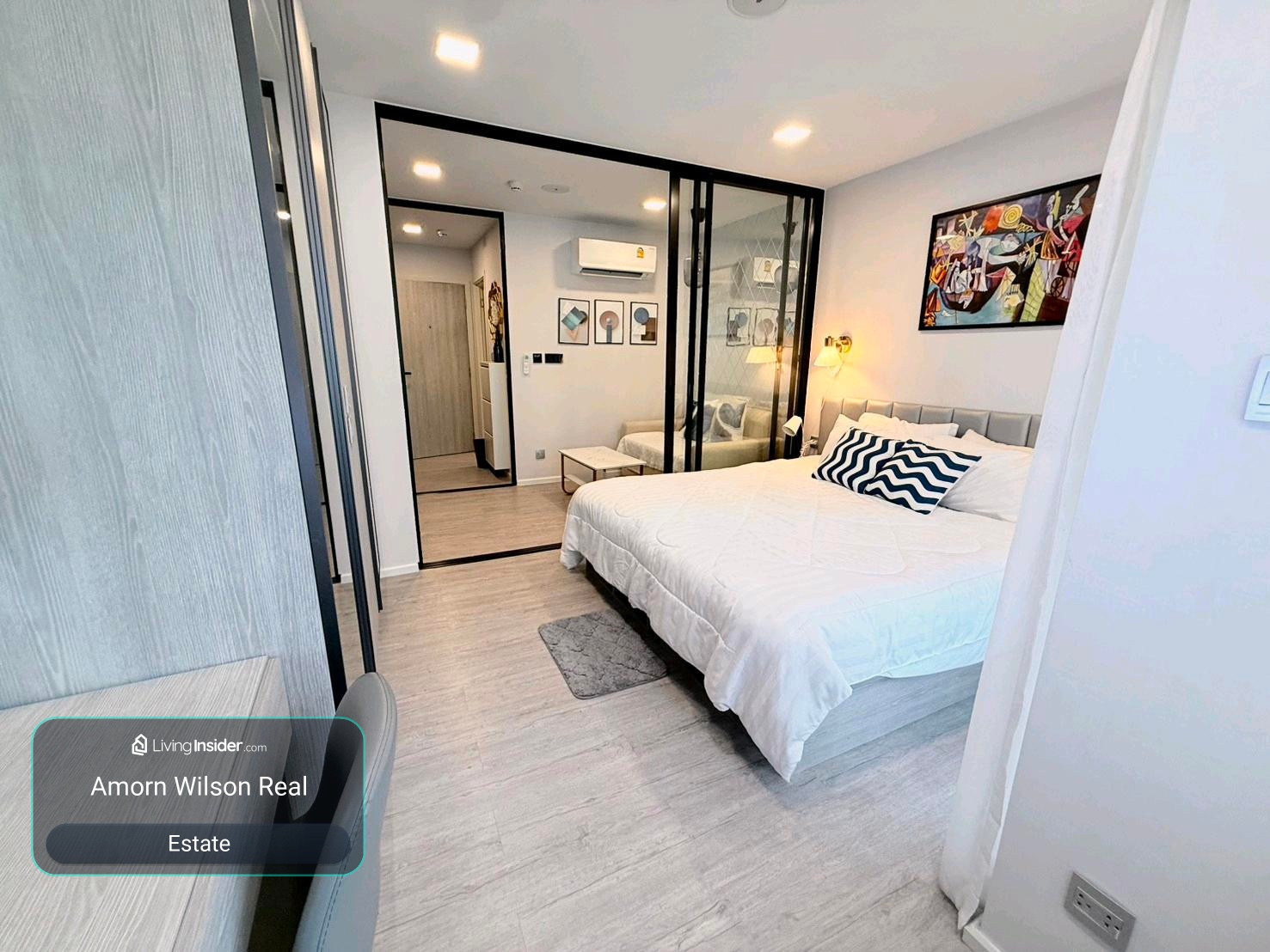 🌊 For rent 𝗞𝗔𝗩𝗘 𝗔𝗩𝗔 | Pool view 🌊 | 28 sq m. | Building E, 3rd floor | Ready to move in – รูปที่ 3
