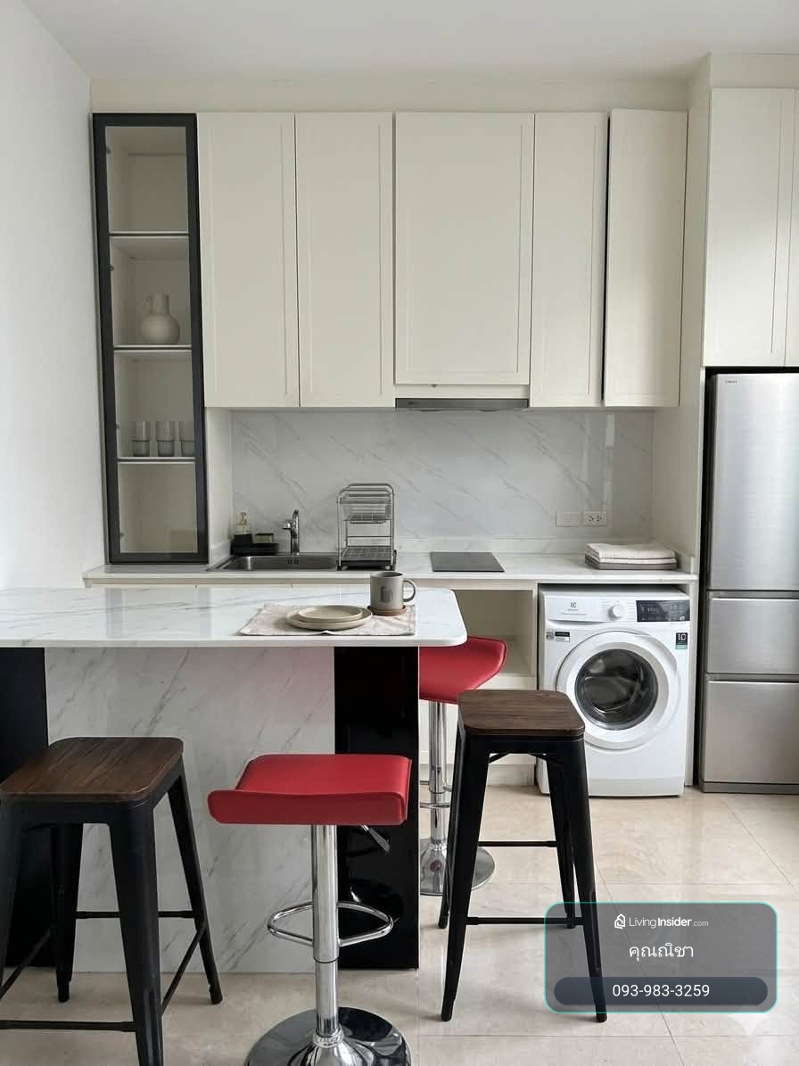 HR3686 3-story townhome for rent, Patio Ngamwongwan-Prachachuen (PATIO), suitable for living or home office. – รูปที่ 2