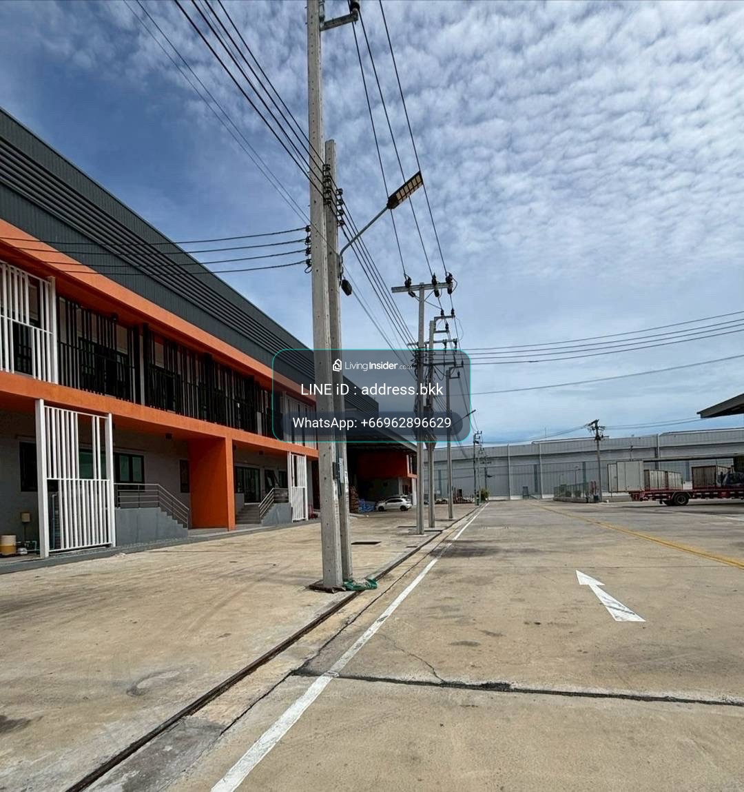 🏭 Factory / Warehouse for Rent | 1,987 SQ.M. | Free Zone📍 Bangna–Trad Road, KM. 20, Bang Phli, Samut Prakan💰 Rental Rate: THB 180/sq.m./month – รูปที่ 3