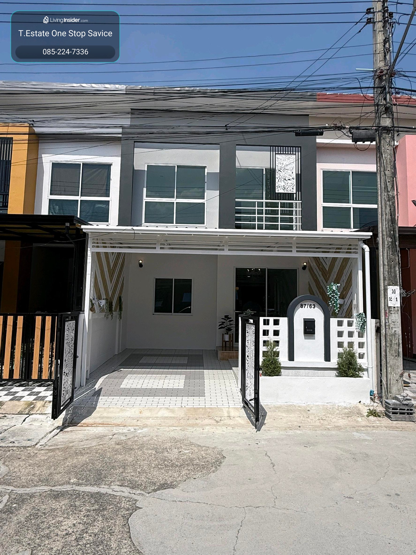 ขายทาวน์เฮาส์ 2 ชั้น หมู่บ้านเพ็ญศิริ 4 เลียบวารี 25/1 หนองจอก โลตัส หนองจอก บิ๊กซี หนองจอก ม.เทคโนโลยีมหานคร รพ.หนองจอก รร.นานาชาติเกาหลีกรุงเทพฯ รร.หนองจอกพิทยานุสสรณ์มัธยม รร.อนันตา สนง.เขตหนองจอก การไฟฟ้านครหลวง เขตมีนบุรี ไปรษณีย์ – รูปที่ 2