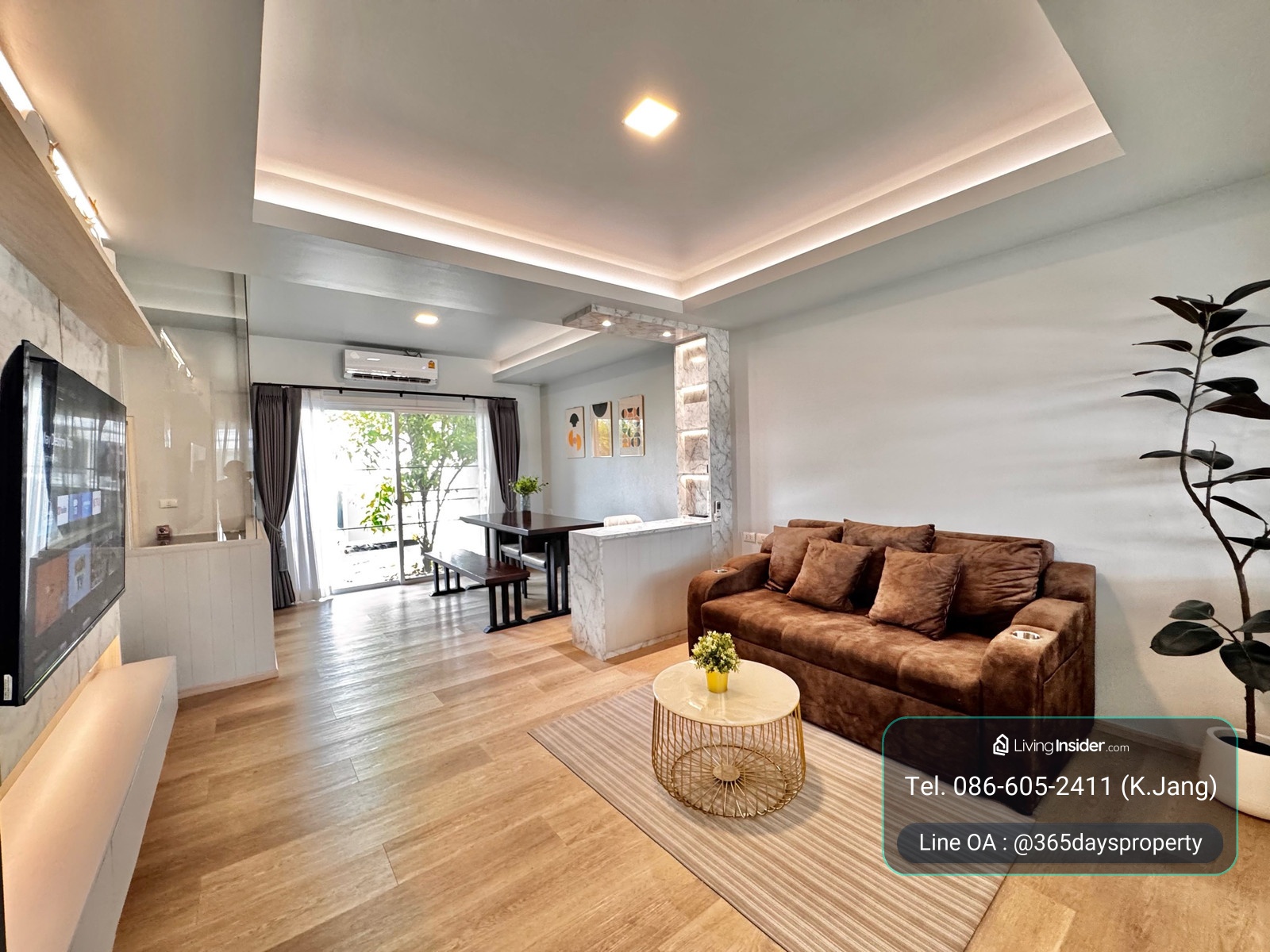 💥ForRent💥3Bed Duplex • Indy Bangna-Ramkhamhang 2 🏡 Near Mega Bangna, Dulwich 🚩 Corner House 🌟Private Garden 🌳Ready to move in ‼️ – รูปที่ 2