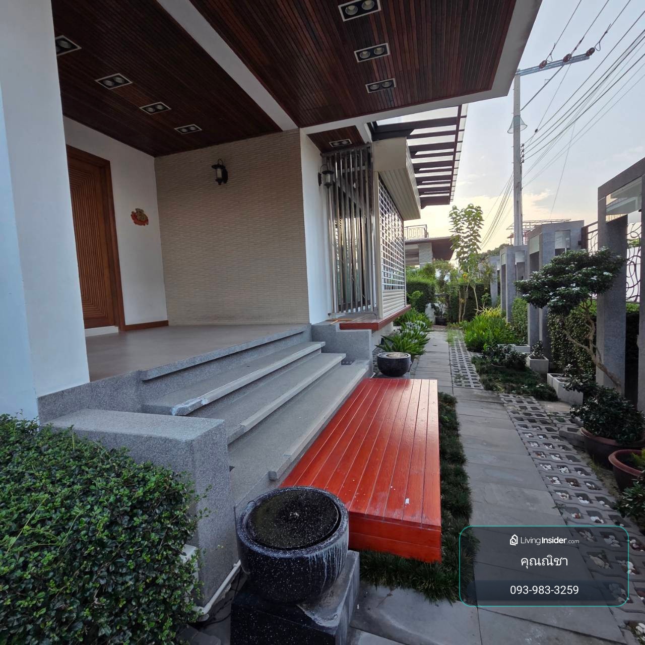 HR3692ขายบ้านเดี่ยวหรู 3 ชั้น สุขุมวิท 101 ปุณณวิถี 27 (296 ตร.วา | 800 ตร.ม.) มีลิฟต์ส่วนตัว สวนกว้างใกล้ BTS ปุณณวิถี – รูปที่ 3
