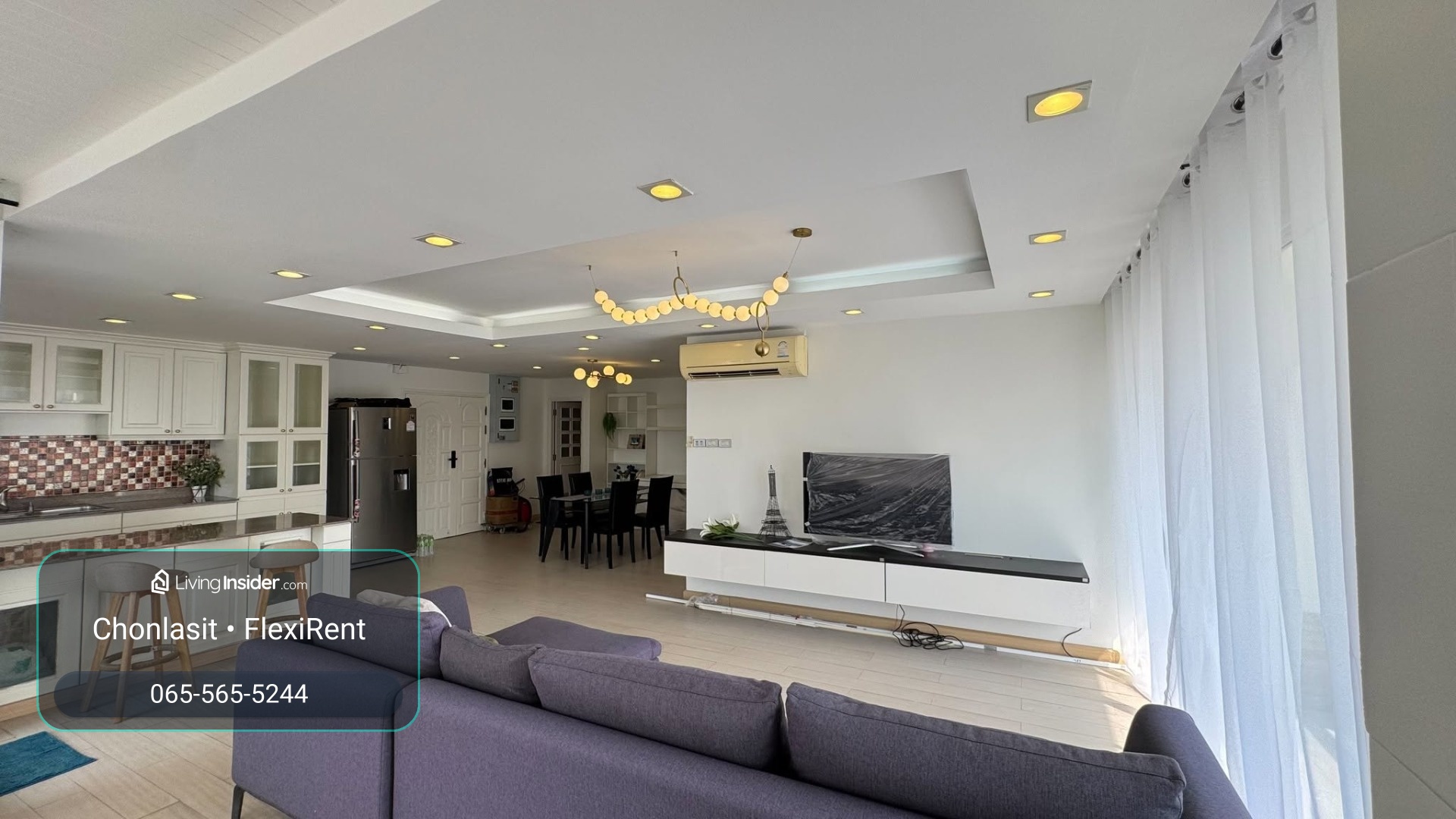 🏙️ Srivara Mansion ห้อง 3 ห้องนอน 150 ตร.ม. ชั้น 21 พร้อม Jacuzzi ใกล้ MRT ศูนย์วัฒนธรรมแห่งประเทศไทย – รูปที่ 3