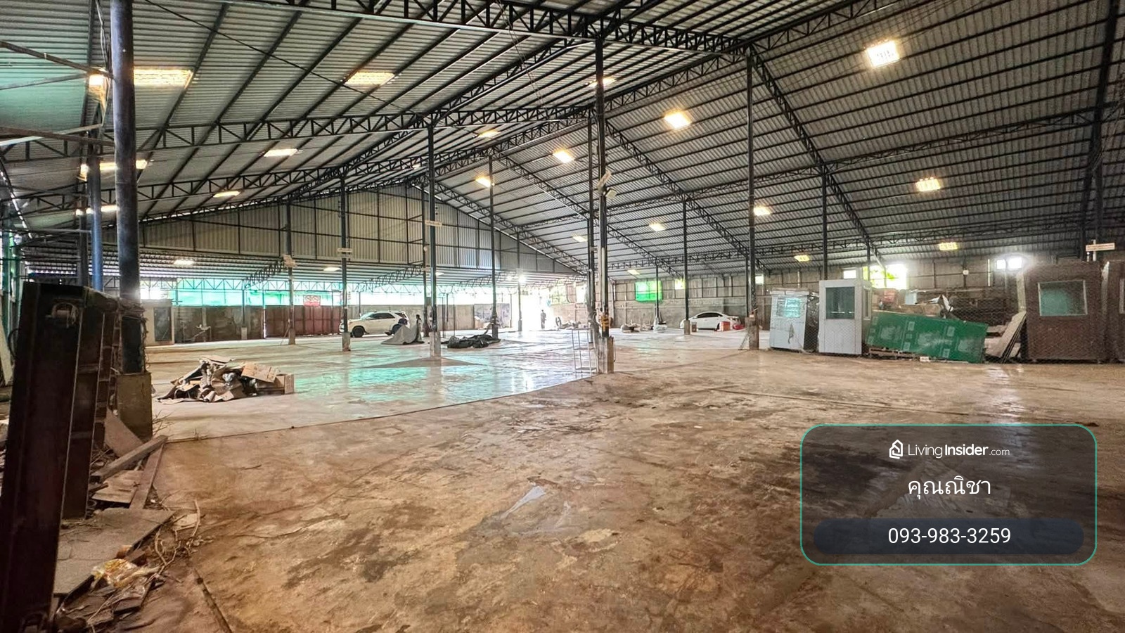 HR3715 [For rent] Warehouse / factory, prime location next to Theparak Road, area 1,425 - 1,925 sq m., can be rented out, 10-wheeled vehicle, convenient entry, close to BTS & expressway – รูปที่ 2