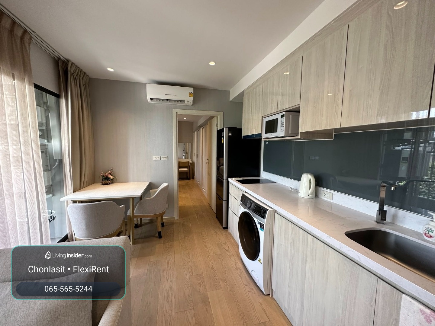 🌿 Runesu Thonglor 5 ห้อง 1 ห้องนอน 37.5 ตร.ม. พร้อมอยู่ เดินเพียง 500 เมตรถึง BTS ทองหล่อ – รูปที่ 3
