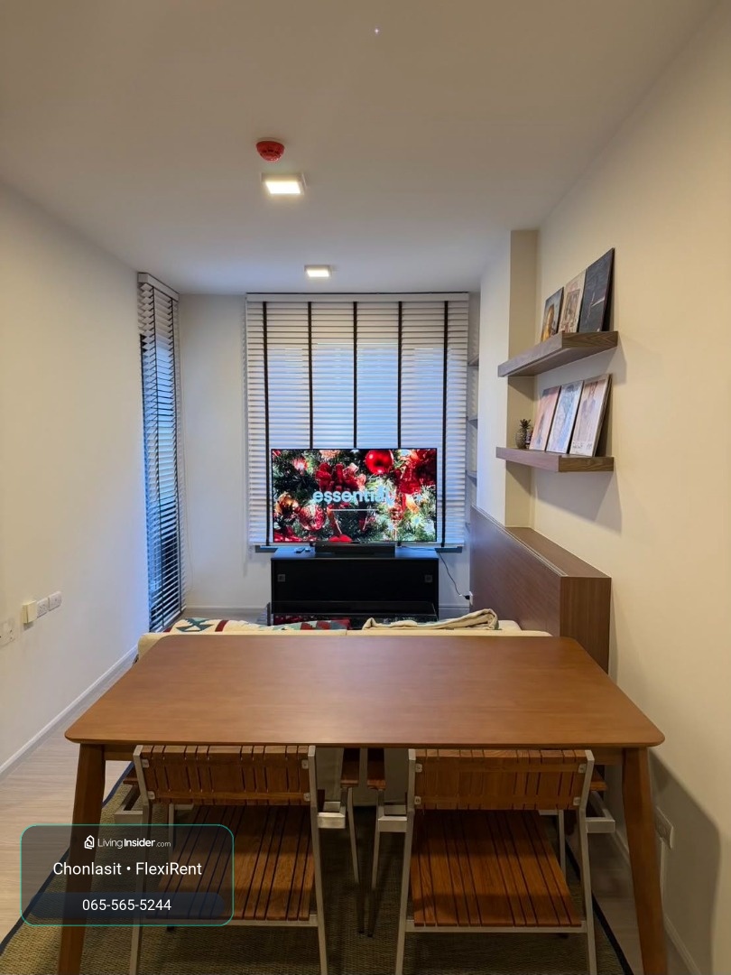 🌿 Quintara Phume Sukhumvit 39 ห้อง 1 ห้องนอน 34.85 ตร.ม. เฟอร์นิเจอร์บิวท์อิน ใกล้ BTS พร้อมพงษ์ – รูปที่ 2