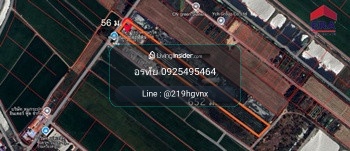 For sale or rent Large plot of land with factory building, area 22-3-98 rai, Suwinthawong Road. Khlong Udom Chonlajorn Subdistrict Mueang Chachoengsao District – รูปที่ 2