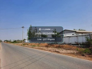 For sale or rent Large plot of land with factory building, area 22-3-98 rai, Suwinthawong Road. Khlong Udom Chonlajorn Subdistrict Mueang Chachoengsao District – รูปที่ 4