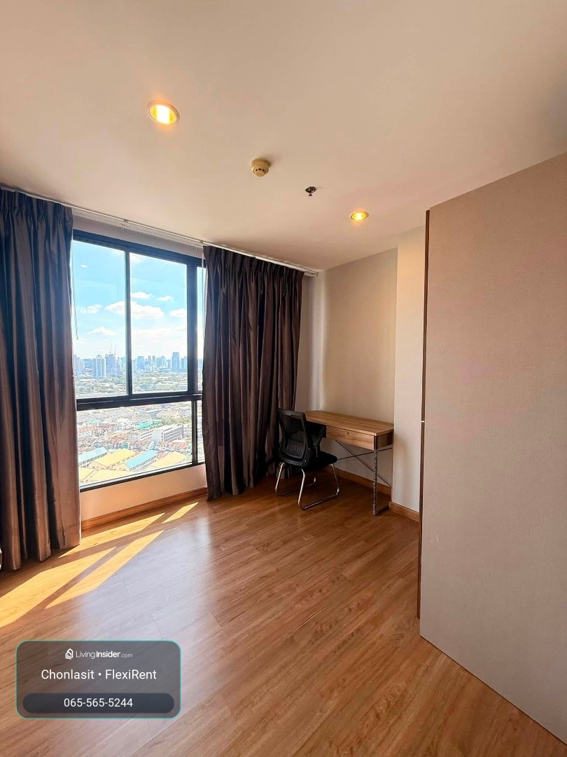 🚆 The Tree Interchange | Directly Connected to MRT Bang Pho | Spacious 2-Bedroom City View – รูปที่ 4