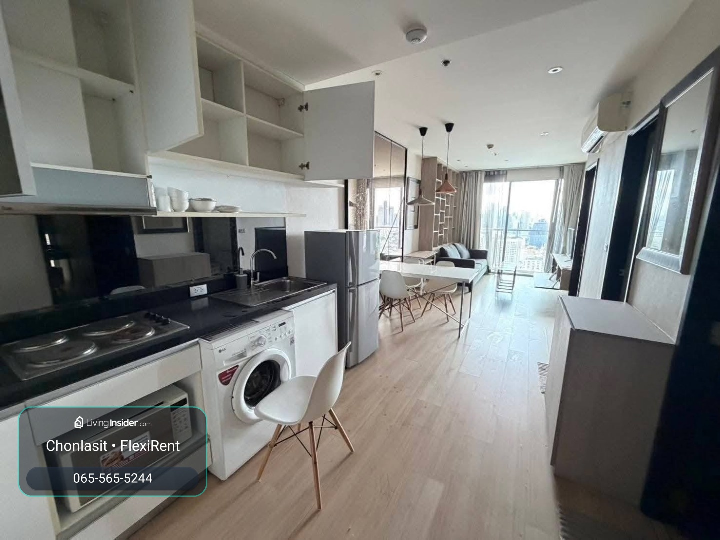 🏙️ Le Luk Condominium | เพียง 200 ม. ถึง BTS พระโขนง ห้องใหญ่ 2 ห้องนอน ใจกลางสุขุมวิท – รูปที่ 3
