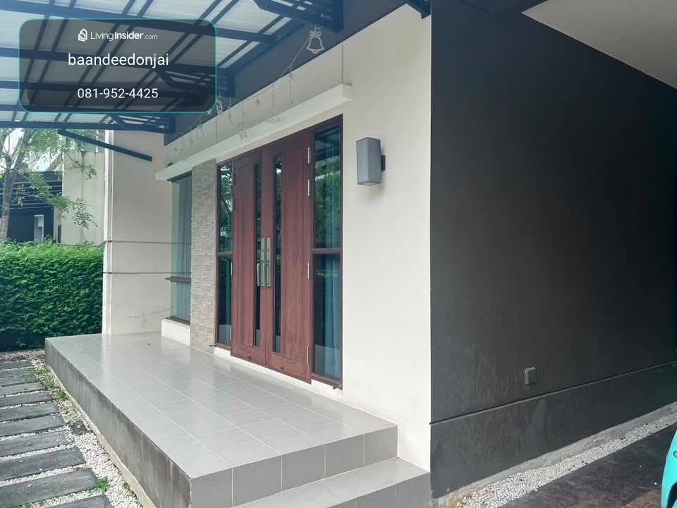 ให้เช่าบ้านเดี่ยว  The city Bangna km.7 (62 ตร.ว.) 4 นอน 4 น้ำ ใกล้เมกาบางนา – รูปที่ 2