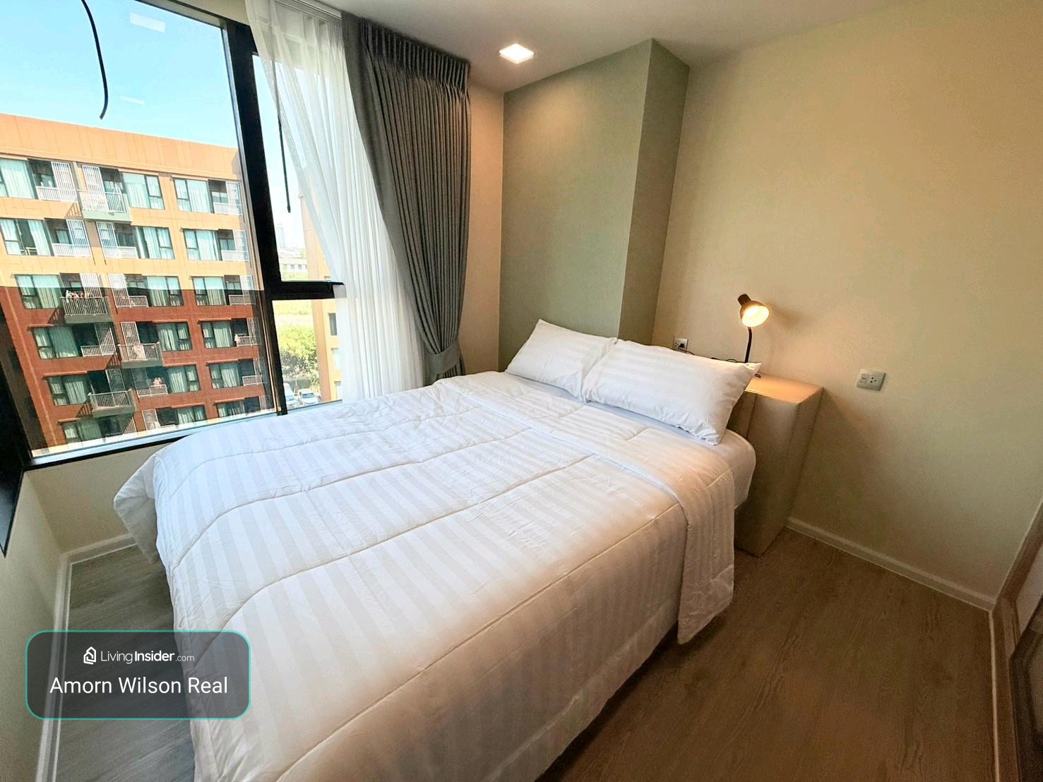 🏙️ For rent 𝗞𝗔𝗩𝗘 𝗧𝗢𝗪𝗡 𝗖𝗢𝗟𝗢𝗡𝗬 | 𝗖𝗢𝗥𝗡𝗘𝗥 𝗨𝗡𝗜𝗧 ✨ Corner room 36 sq m | 1 bedroom + 1 office room | Pool view 🌊 – รูปที่ 2