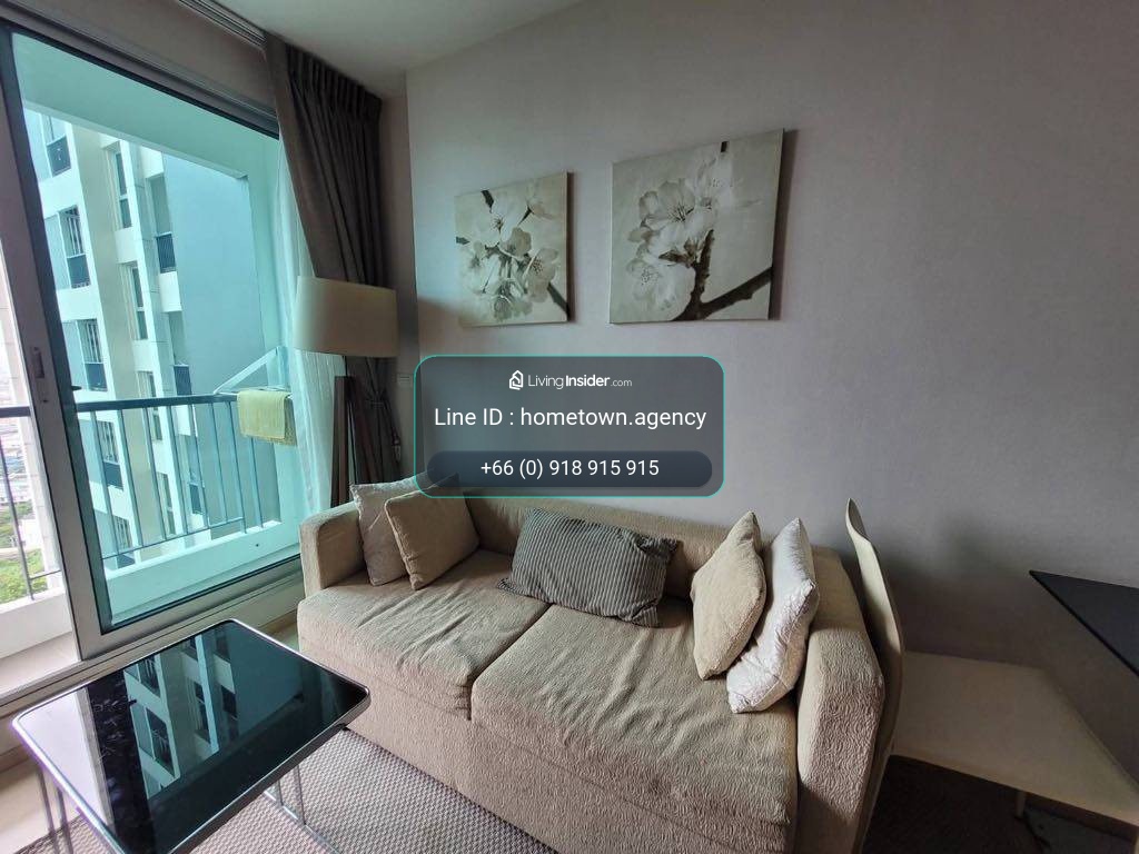 To let , one-bed 34.76sq.m. Rhythm Sathorn South Bldg. only 22,000Baht – รูปที่ 3