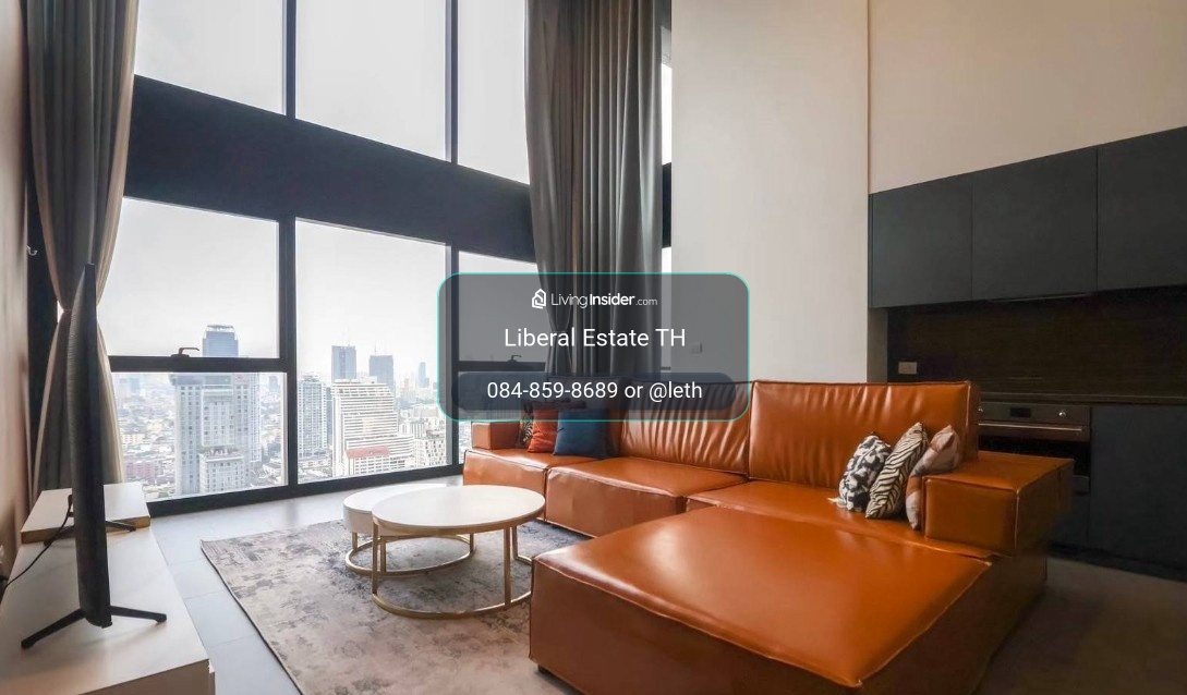 LTHC16022 - Duplex Condo for Rent Silom | The Lofts Silom | Near BTS Surasak | 95K/Month | คอนโดดูเพล็กซ์ให้เช่า เดอะ ลอฟท์ สีลม – รูปที่ 2