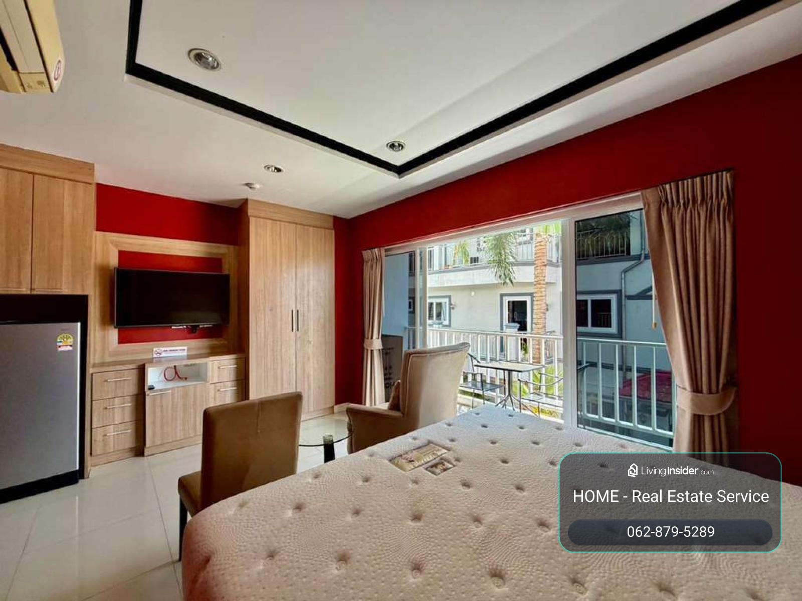 New Nordic Pattaya / Studio (FOR RENT), นิว นอร์ดิค พัทยา / ห้องสตูดิโอ (ให้เช่า) KP171 – รูปที่ 2