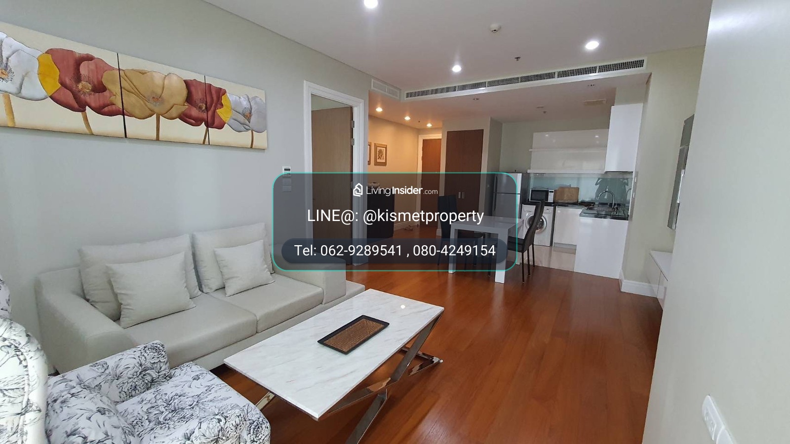 For Rent Bright Sukhumvit 24 1bed size 67 sq.m. F/F – รูปที่ 2