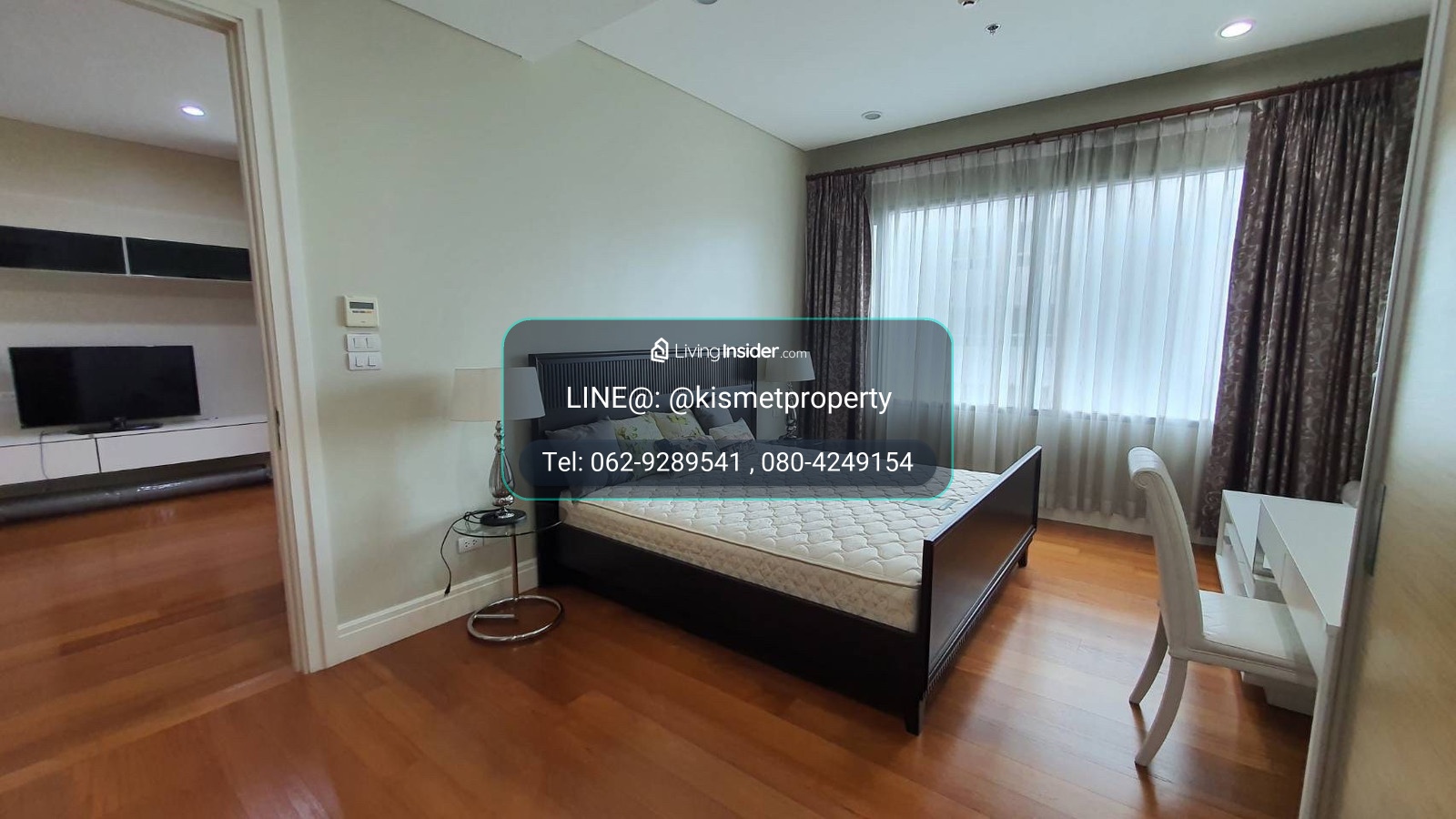 For Rent Bright Sukhumvit 24 1bed size 67 sq.m. F/F – รูปที่ 3