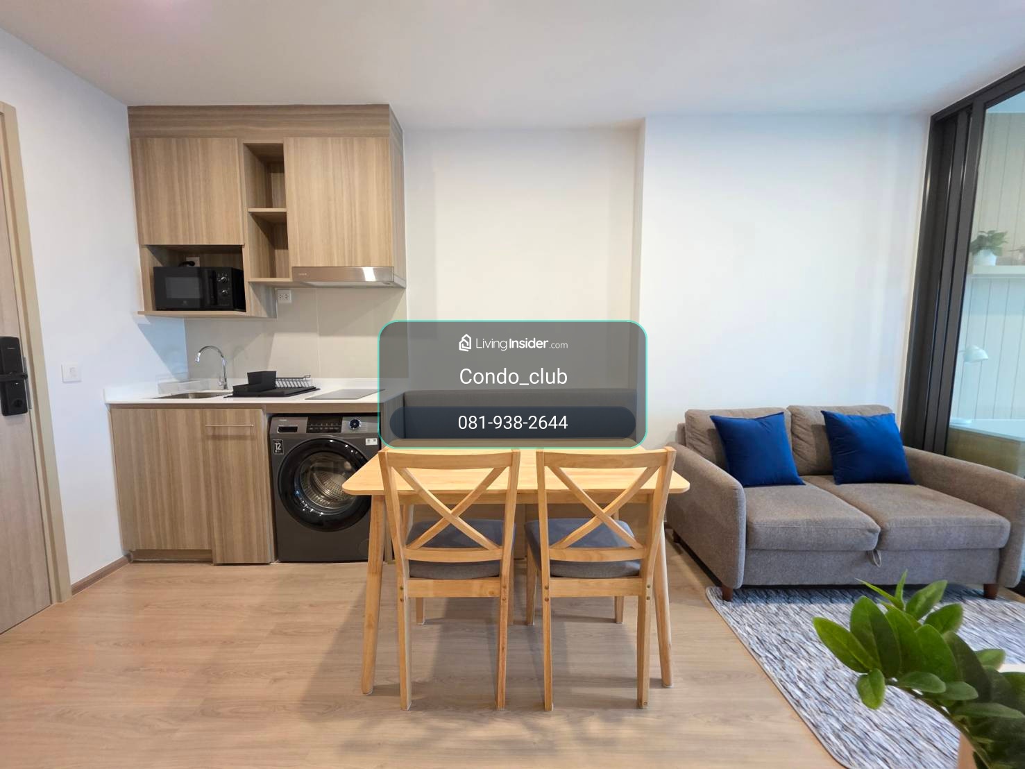 For Rent 1 Bed 32 Sqm. Nice decorated : )  – รูปที่ 2