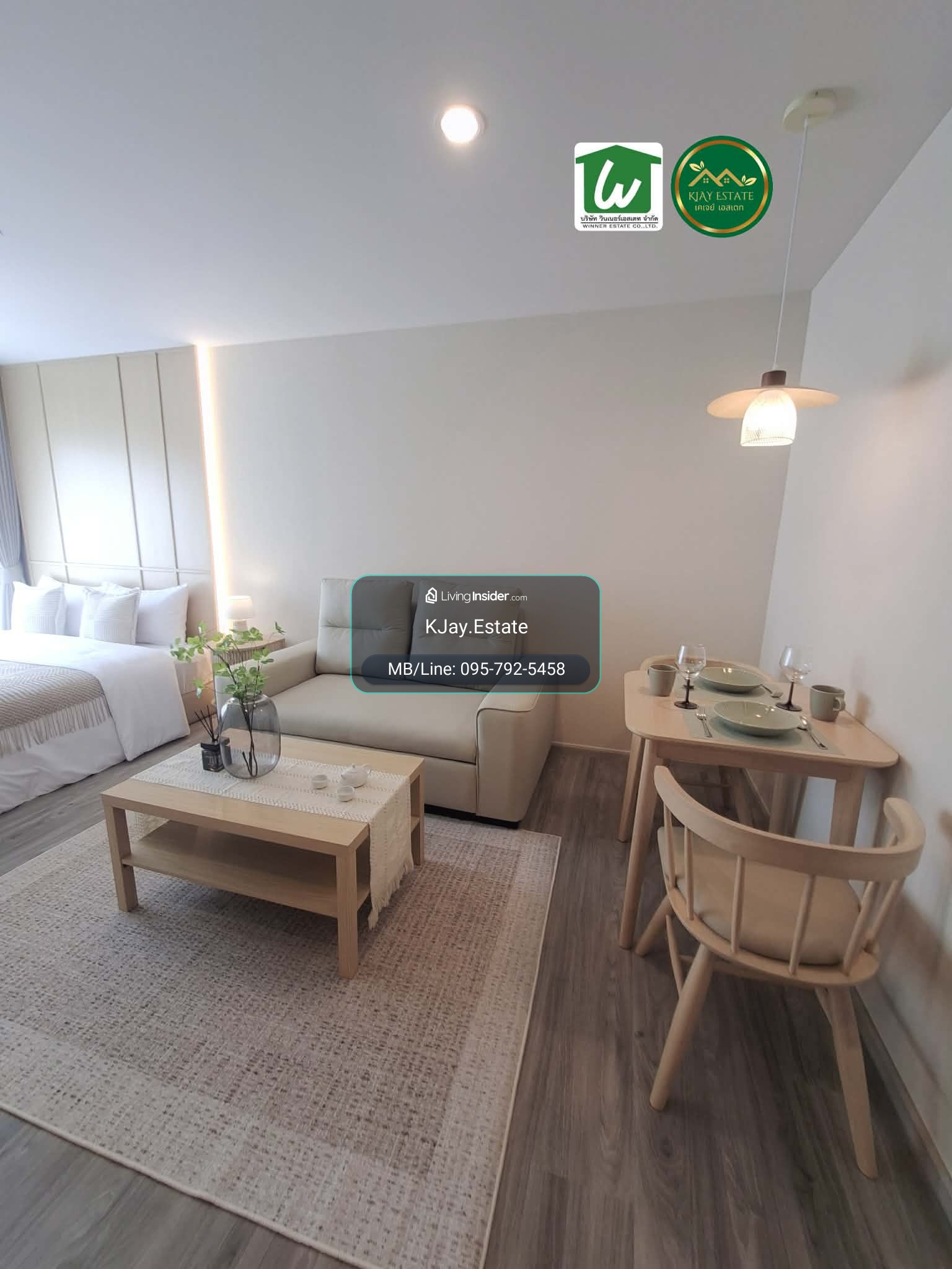 Condo ❤︎︎ Regent Home Bangna ❤︎︎ Beautiful room, high view, water curve, full central garden, near BTS Bangna, fully furnished. – รูปที่ 4