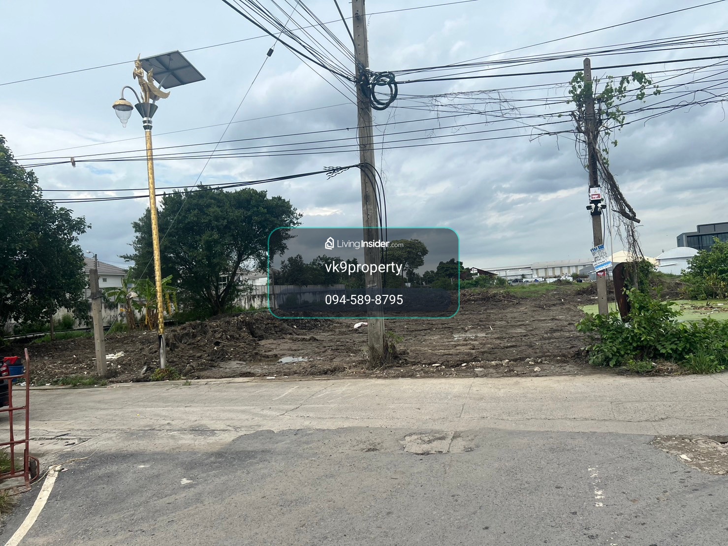 Land for sale, King Kaew 43, area 198 sq m., Bangna Trat Km. 12, near Suvarnabhumi Airport. – รูปที่ 4