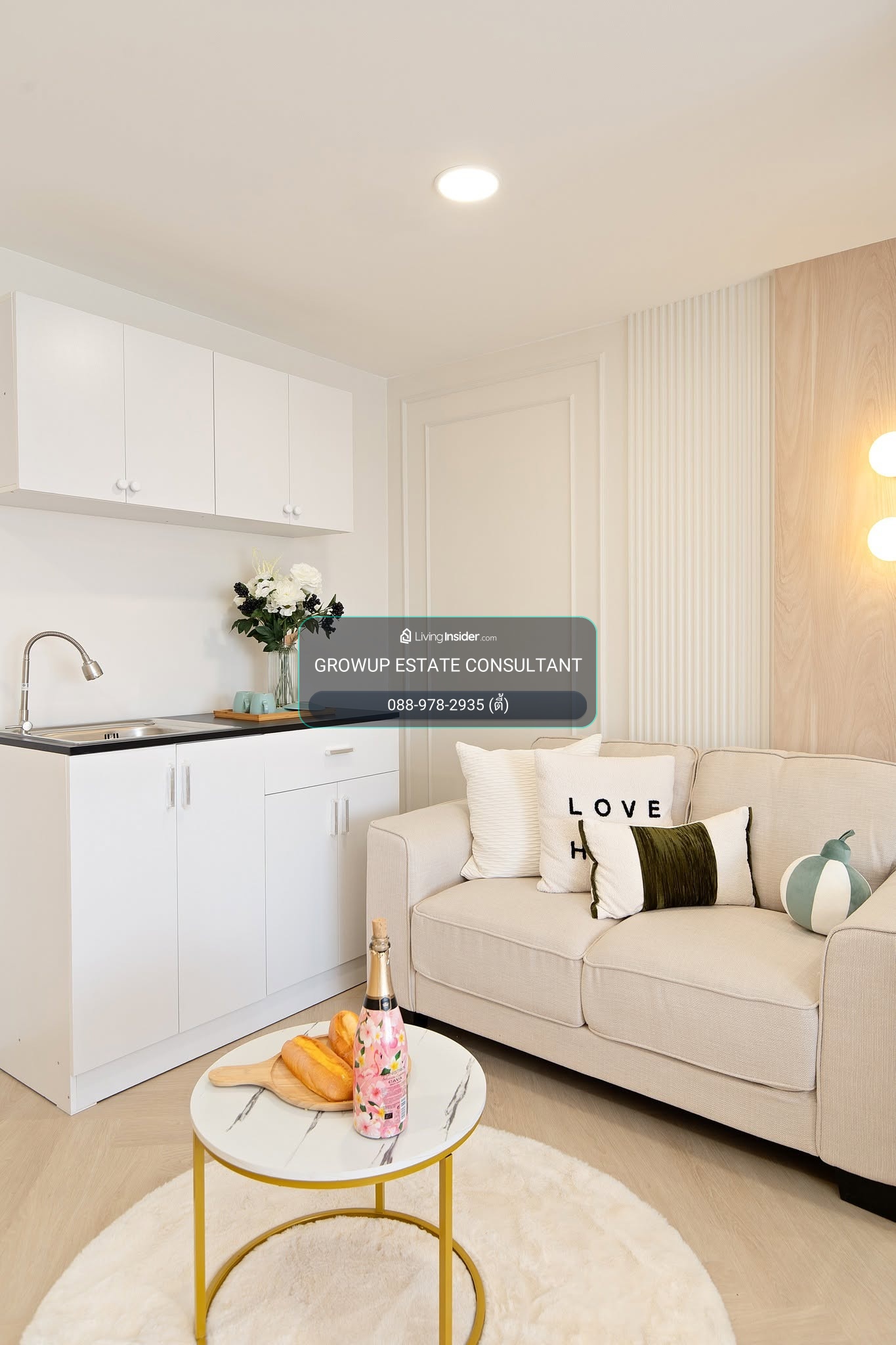 K-7120 🔥🔥 BEST DEAL ! ห้องตกแต่งใหม่ วิวสระ พร้อมอยู่ โครงการ city villa ลาดพร้าว 130  – รูปที่ 3