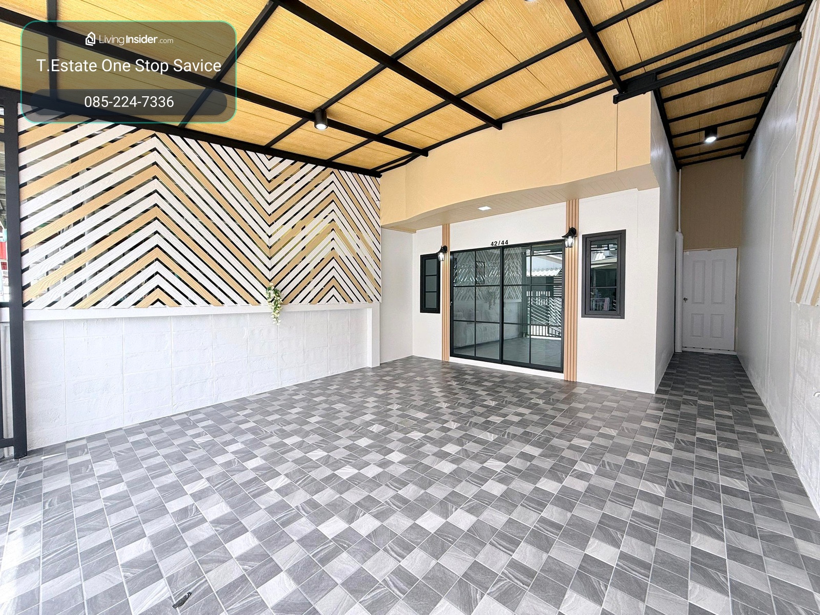 2-story townhouse for sale, Kittichai Villa 3 Village, Mitmaitri, Pracha Ruamjai, Liap Wari, Rat Uthit, Minburi, Nong Chok, Wechakarunrat Hospital. Suvarnabhumi Airport – รูปที่ 3