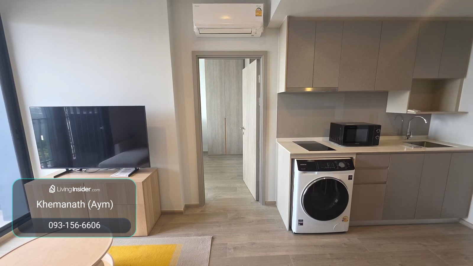 ✨Ready to Live ให้เช่า The CROWN Residences พระราม 4 | ขนาด 39 ตรม. 1 ห้องนอน 1 ห้องน้ำ | ห้องใหม่เฟอร์ครบเพียง 35k ด่วน!!! – รูปที่ 2