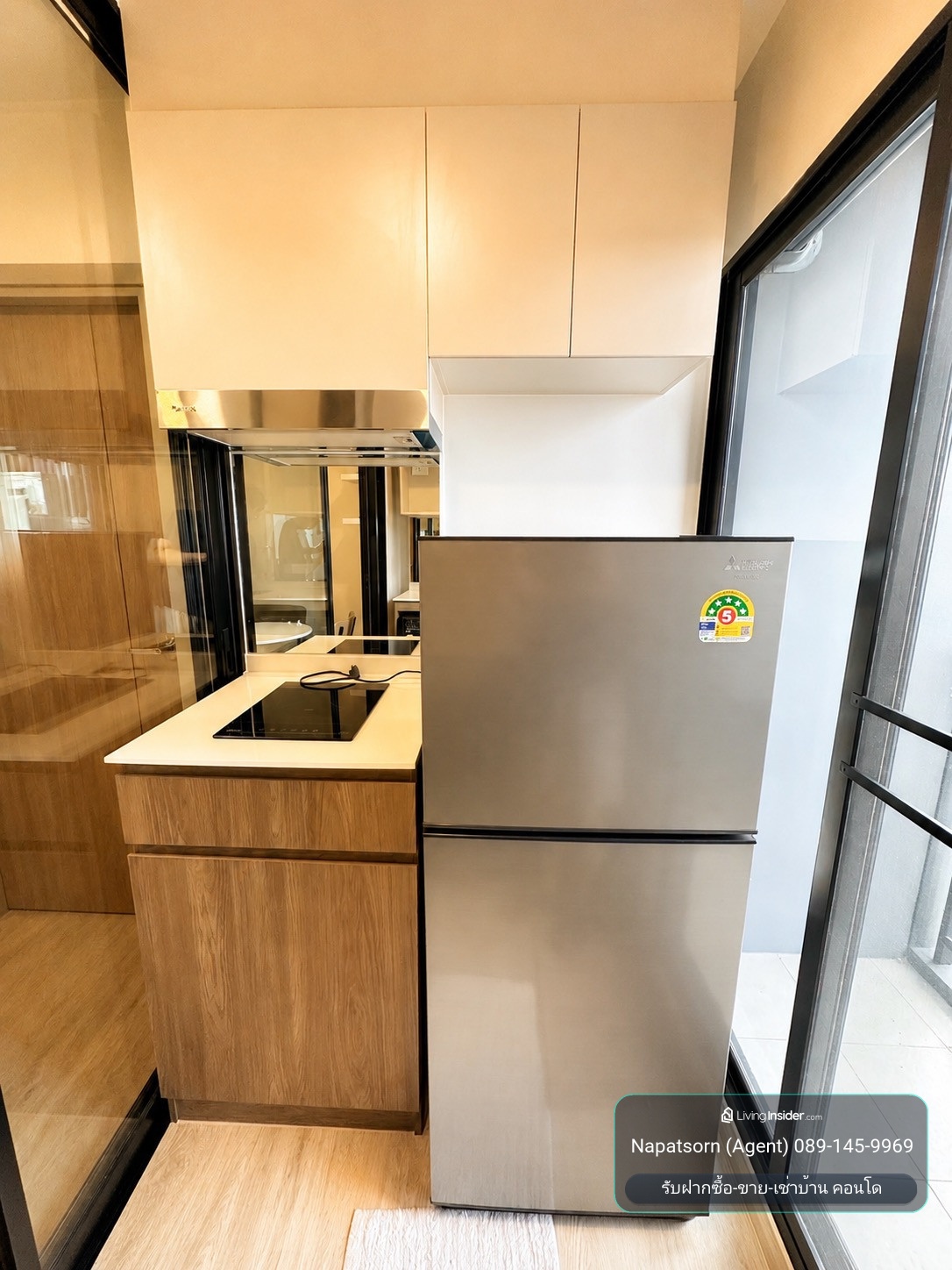 Condo for rent, next to Khu Khot train station. Brand new furniture – รูปที่ 4