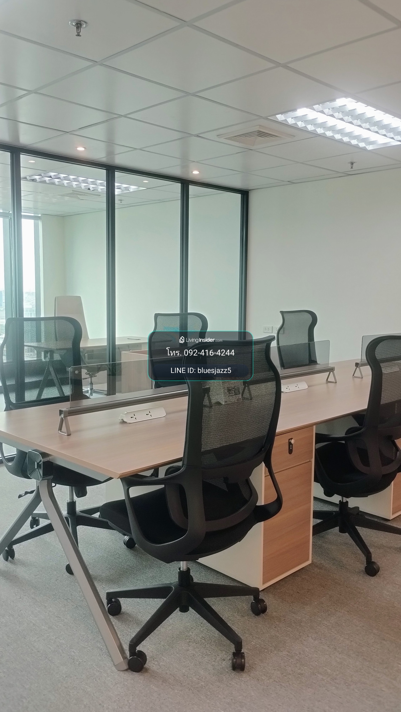 ให้เช่า Skyy9 Centre 51.5ตรม สำนักงานให้เช่า ตกแต่งเฟอร์ฯครบ พร้อมใช้งาน ใกล้ MRT พระราม9 เซ็นทรัล พระราม 9 รพ.พระราม 9 – รูปที่ 2