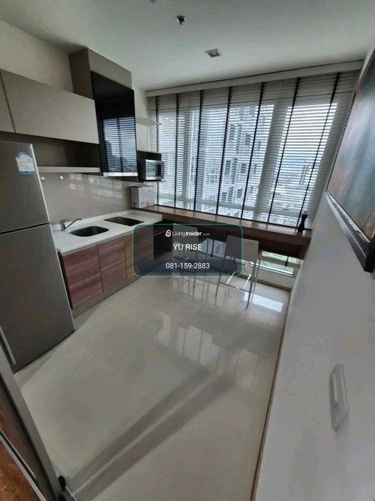 Rhythm Sukhumvit 50 1 Bed เลย์เอาท์กว้างจัดเต็ม  ห้องนอนแยกสัดส่วนพร้อมหน้าต่างบานใหญ่และม่านกันแสง พร้อมเข้าอยู่ – รูปที่ 2