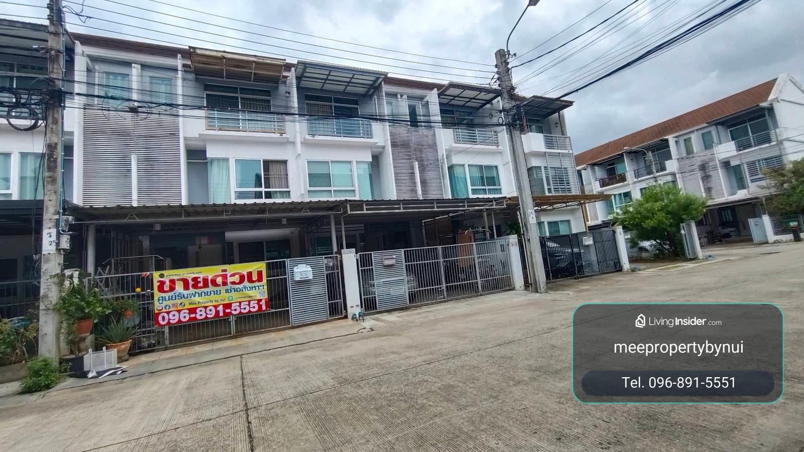 #ขายทาวน์โฮม 3 ชั้น  โครงการบ้านใหม่ 1 ซอยพุทธบูชา 36  พื้นที่: 20.9 ตร.ว.  ME-260 – รูปที่ 3