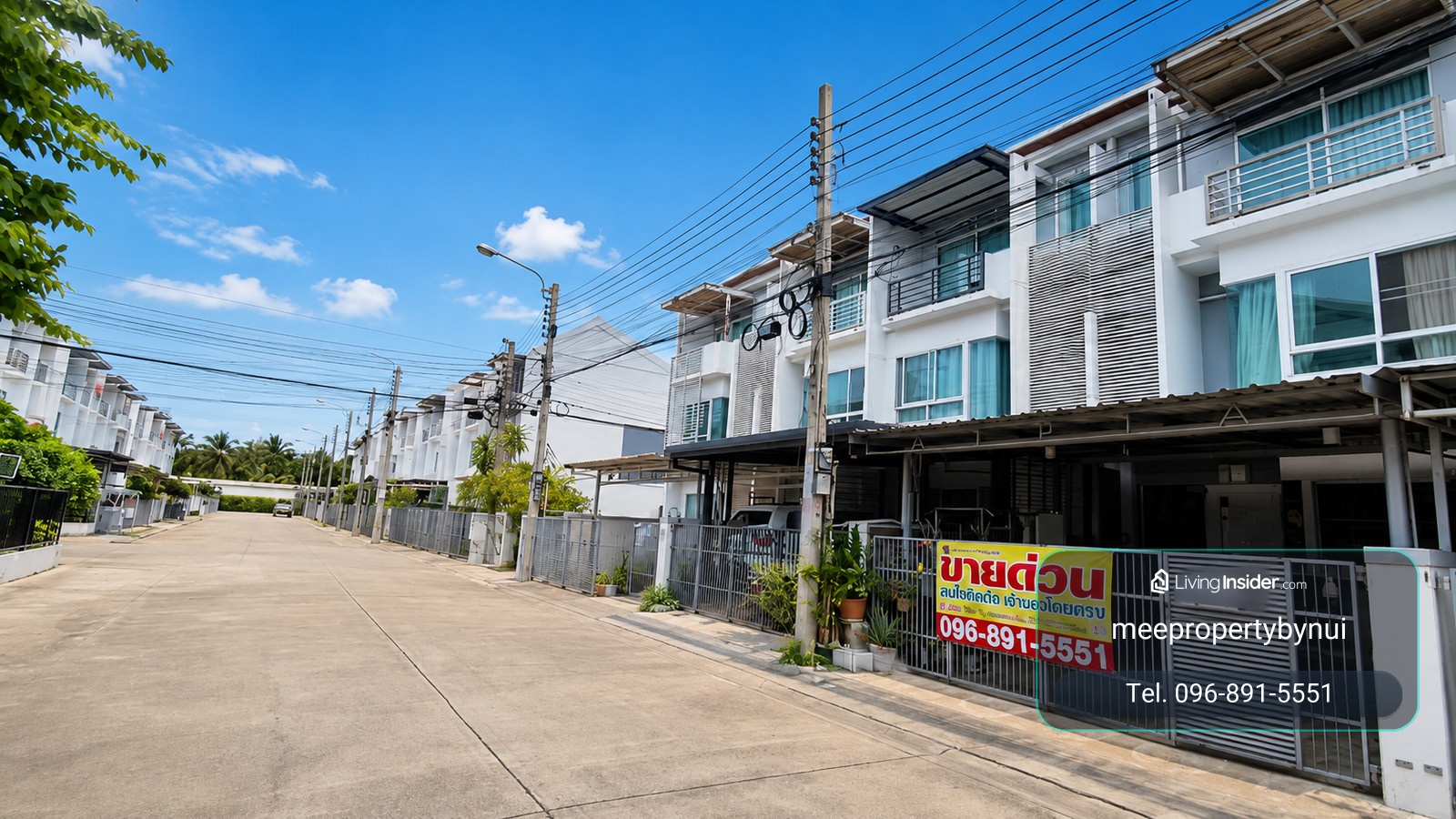 #ขายทาวน์โฮม 3 ชั้น  โครงการบ้านใหม่ 1 ซอยพุทธบูชา 36  พื้นที่: 20.9 ตร.ว.  ME-260 – รูปที่ 2