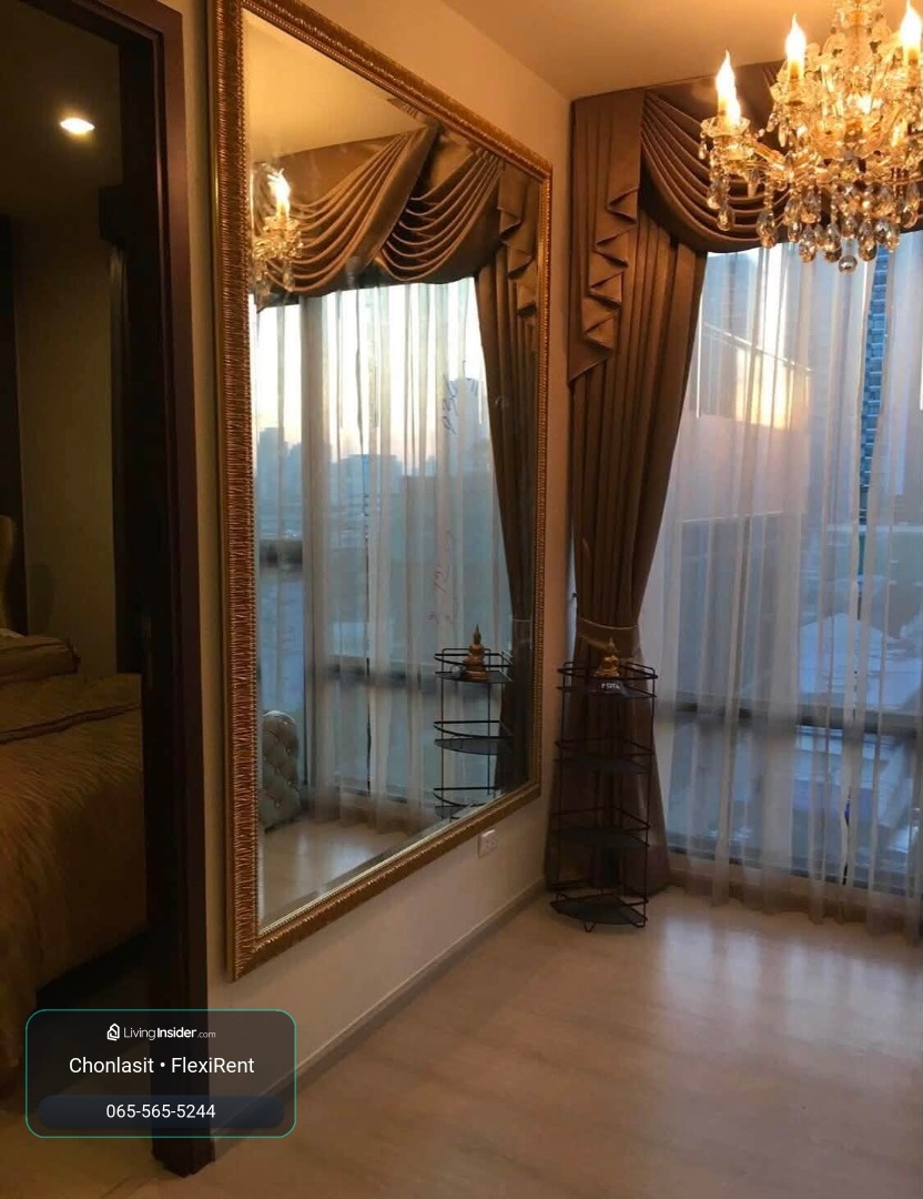 🌿 RHYTHM Asoke ห้องมุม 1 ห้องนอน 34 ตร.ม. Built-in Luxury พร้อมอยู่ ใกล้ MRT พระราม 9 และ MRT เพชรบุรี – รูปที่ 2