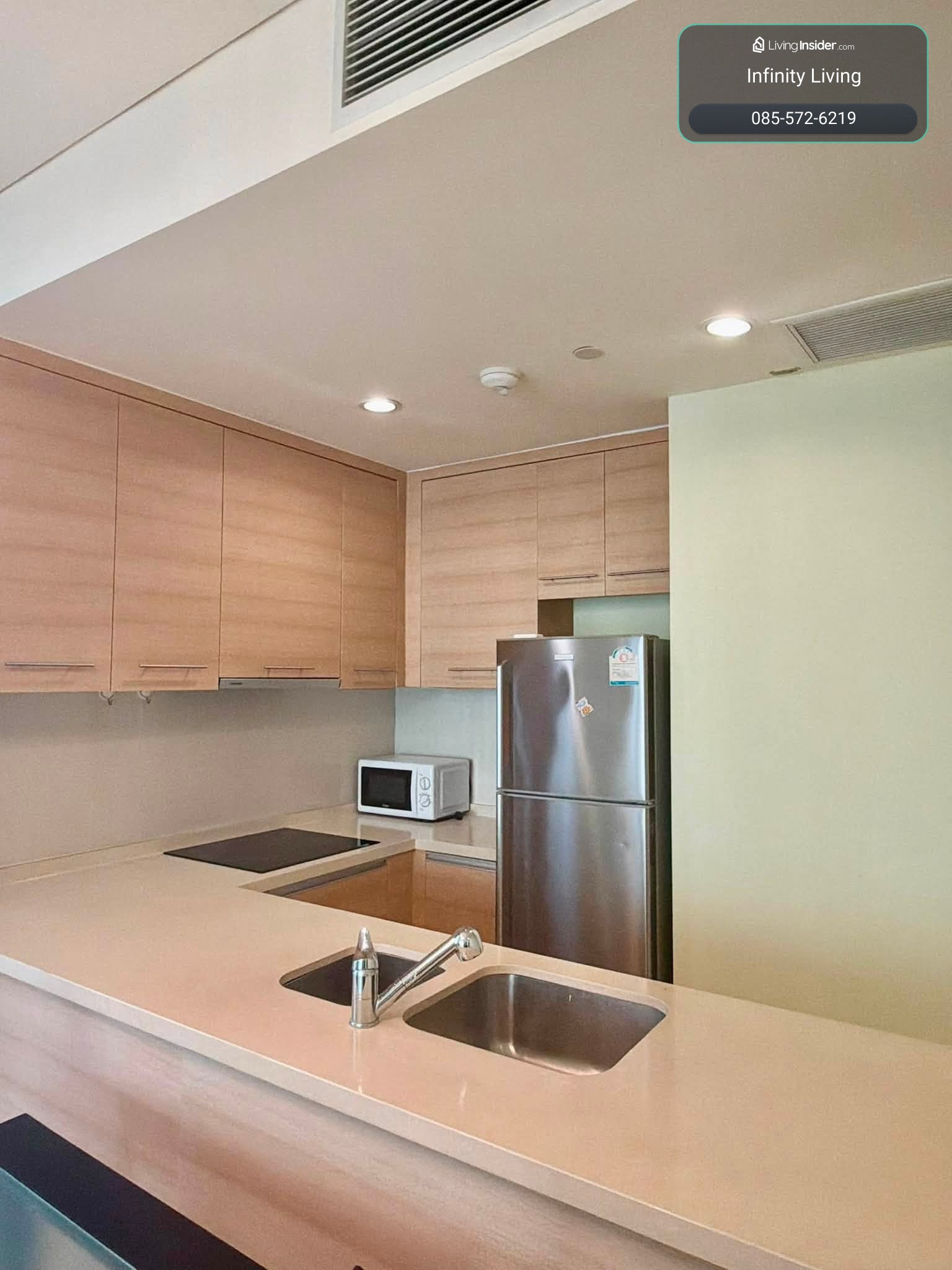 🐾🔥For Rent🔥🐾 Aguston Sukhumvit 22 (อกัสตัน สุขุมวิท 22) 2 Bedroom 2 Bathroom Rental price 55,000 Baht/Month 🌟 🐾🐶🐱 Pet Friendly🐶🐱🐾 – รูปที่ 3