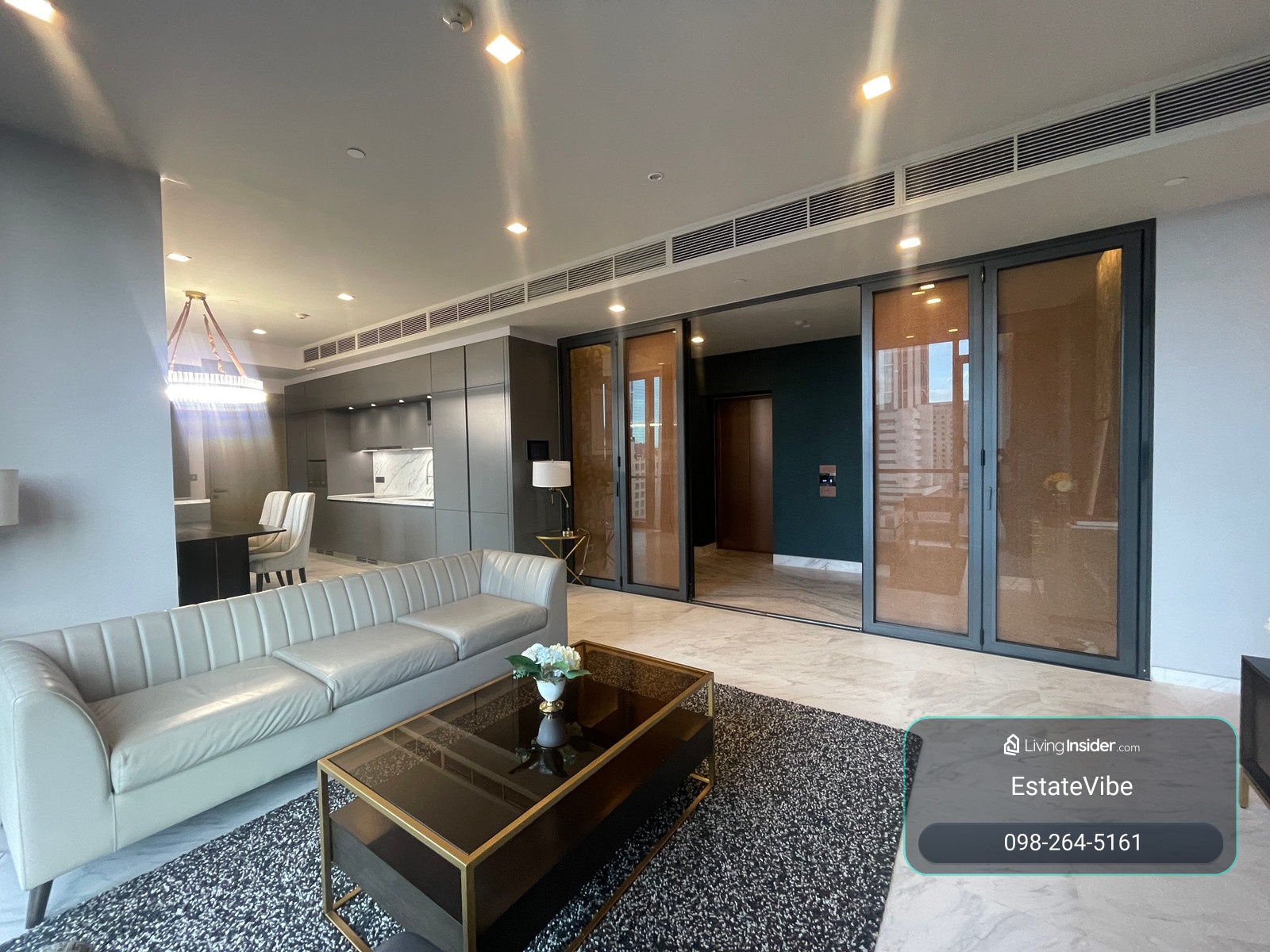 For Rent 🐶Pet-Friendly🐱 ✨The Monument Thong Lo✨ 2 beds, 3 baths, size 125 sqm, Near BTS Thonglor (2.2 km), Tel.0982645161 – รูปที่ 2