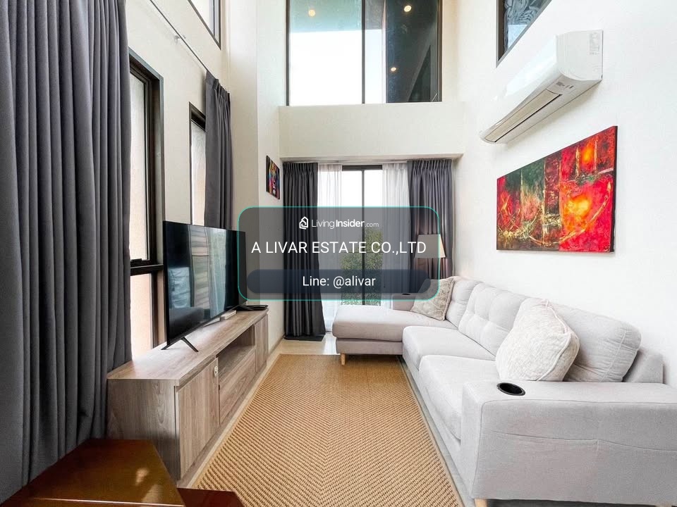 RC080126 Duplex 2-Bedroom Condo for rent at The Tree Sukhumvit 64 near BTS Punnawithi & True Digital Park – รูปที่ 2