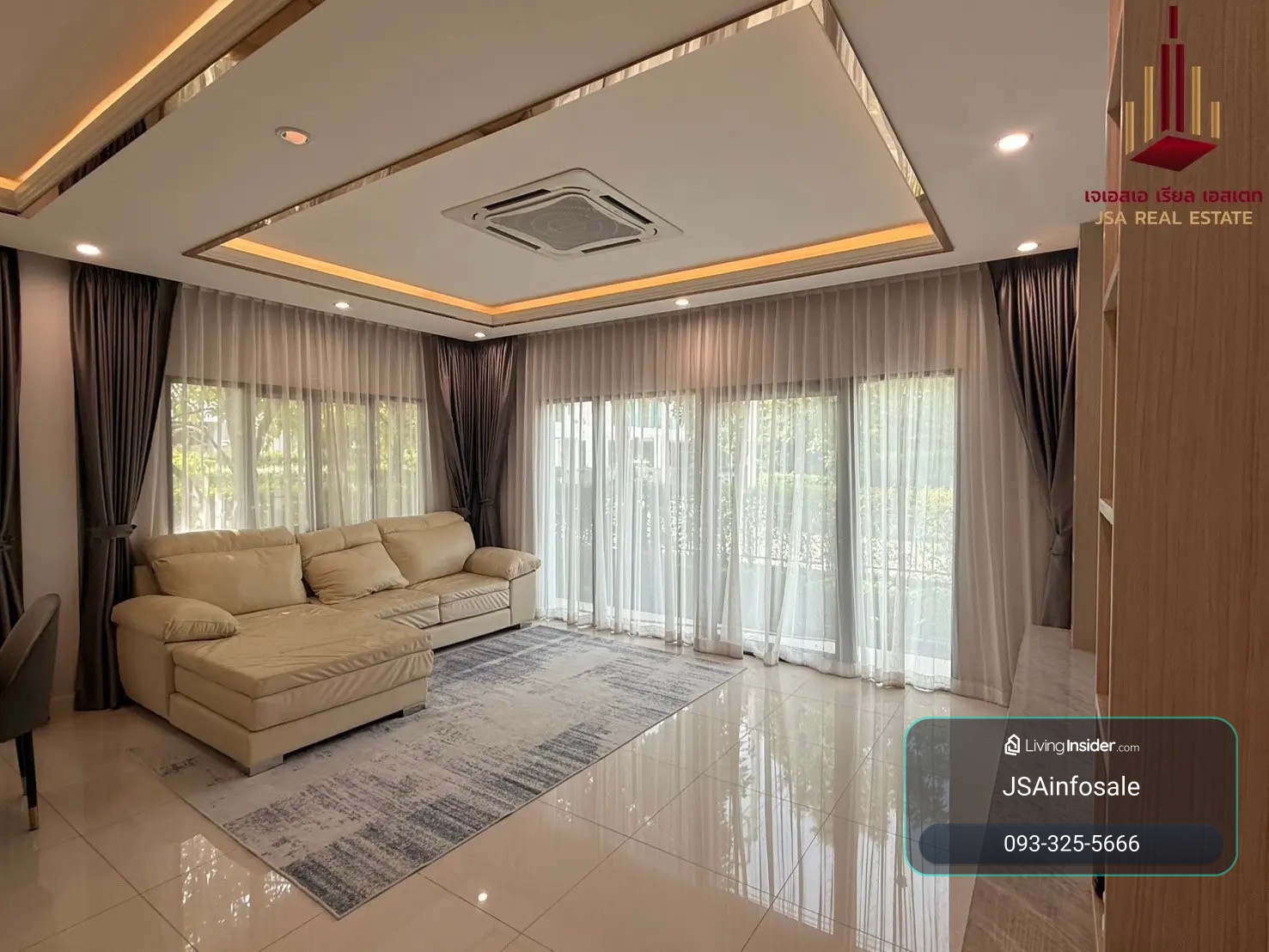 บ้านเดี่ยว หลังมุม เฟอร์ครบ ว่างพร้อมเข้าอยู่ สัญญา 2 ปี ต่อรองได้  📍Centro Viphavadi  – รูปที่ 2